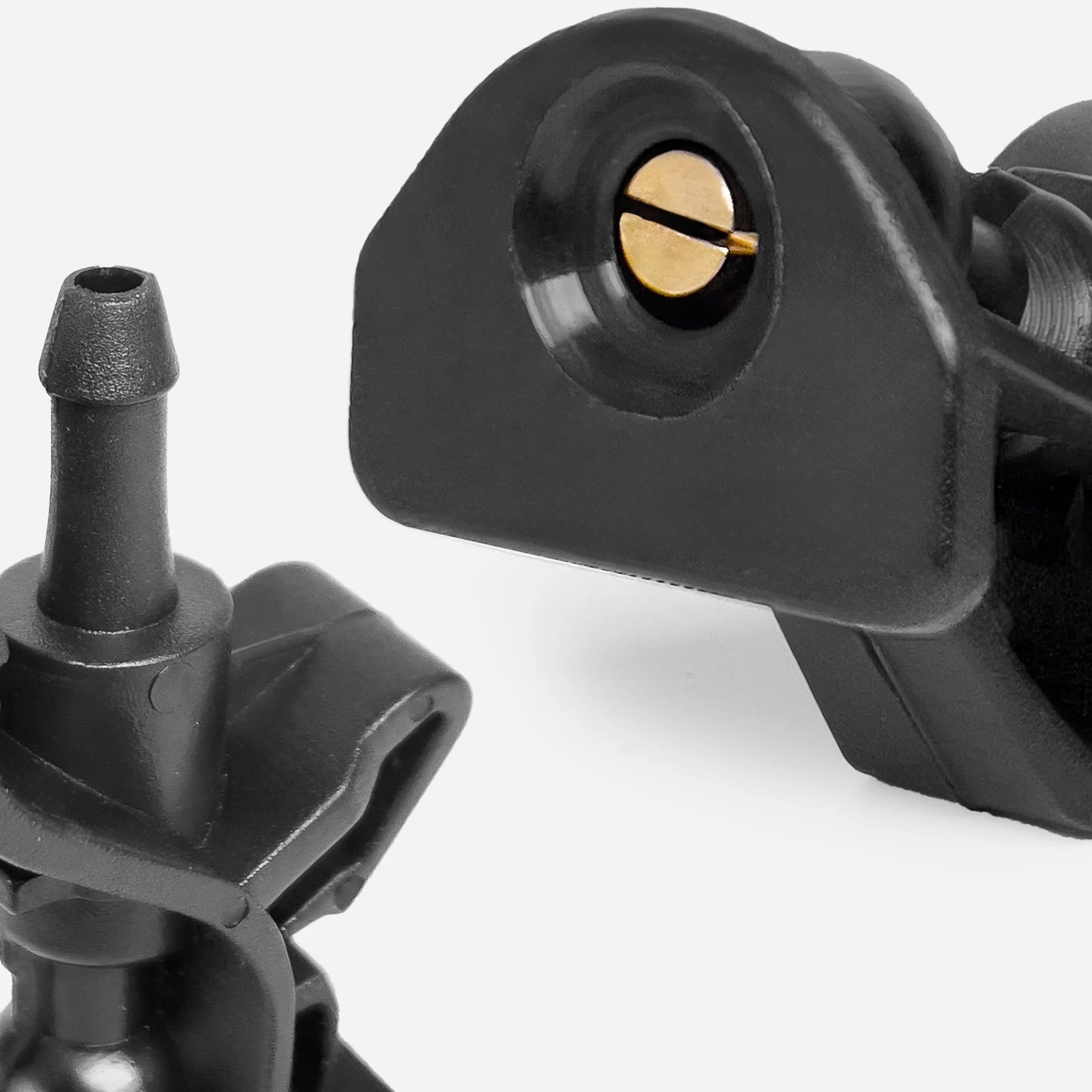 2 szt. dysz spryskiwaczy przedniej szyby, zamiennik zestawu spryskiwacza do Ford Explorer MK5 2011-2018, Ford Mustang 2010-2014 omp, z OE# 1L2Z-17603-BA, 1L2Z17603BA
