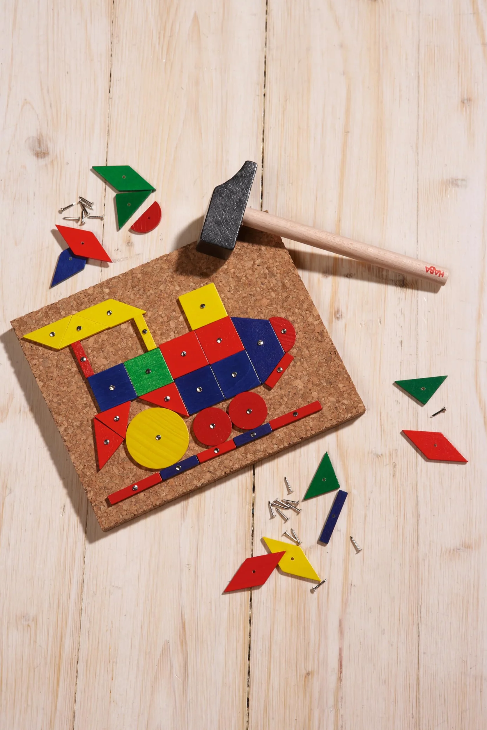 HABA 2300 Shape Tack Game, Ages 3 and Up (Made in Germany)