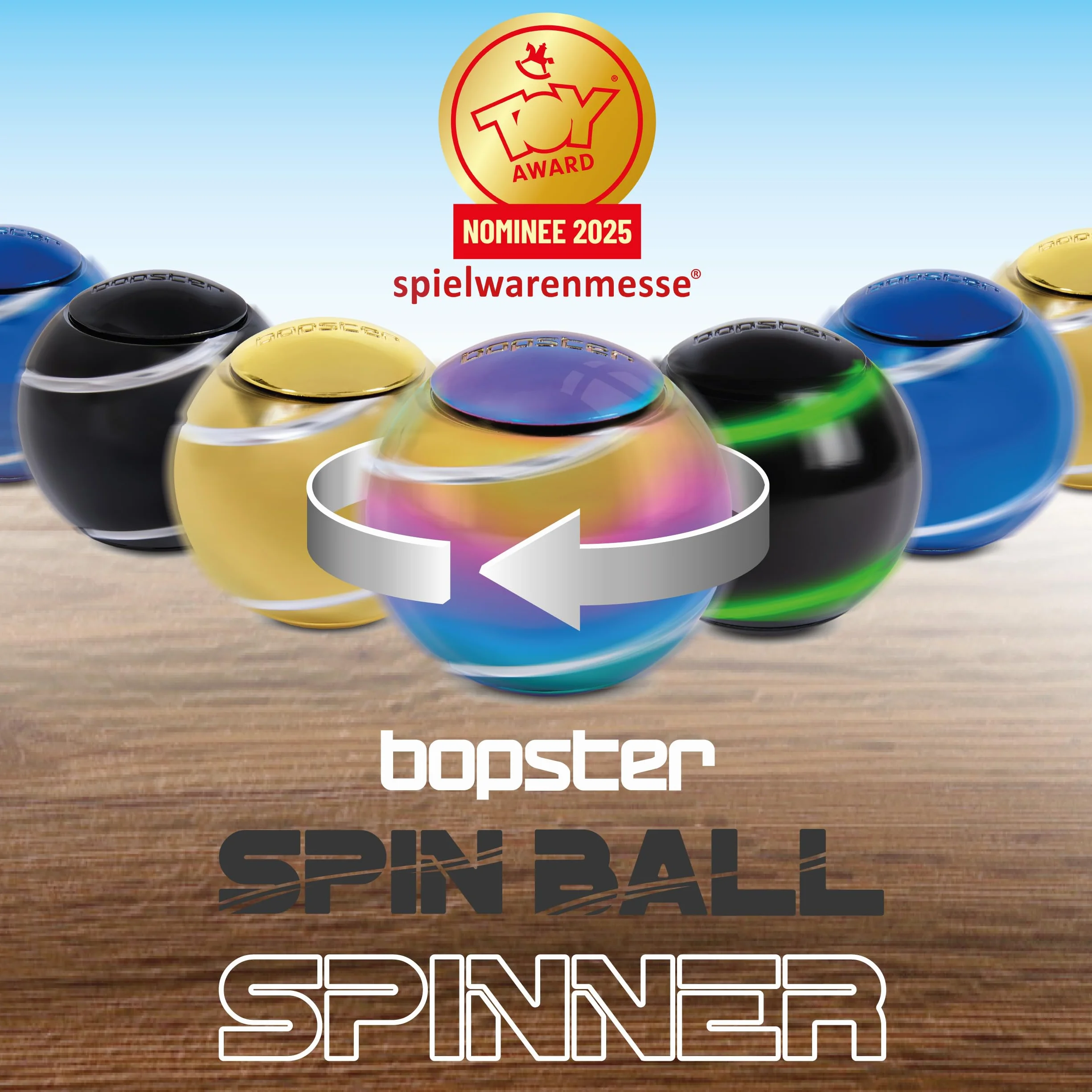 bopster Spin Ball - Multicoloured