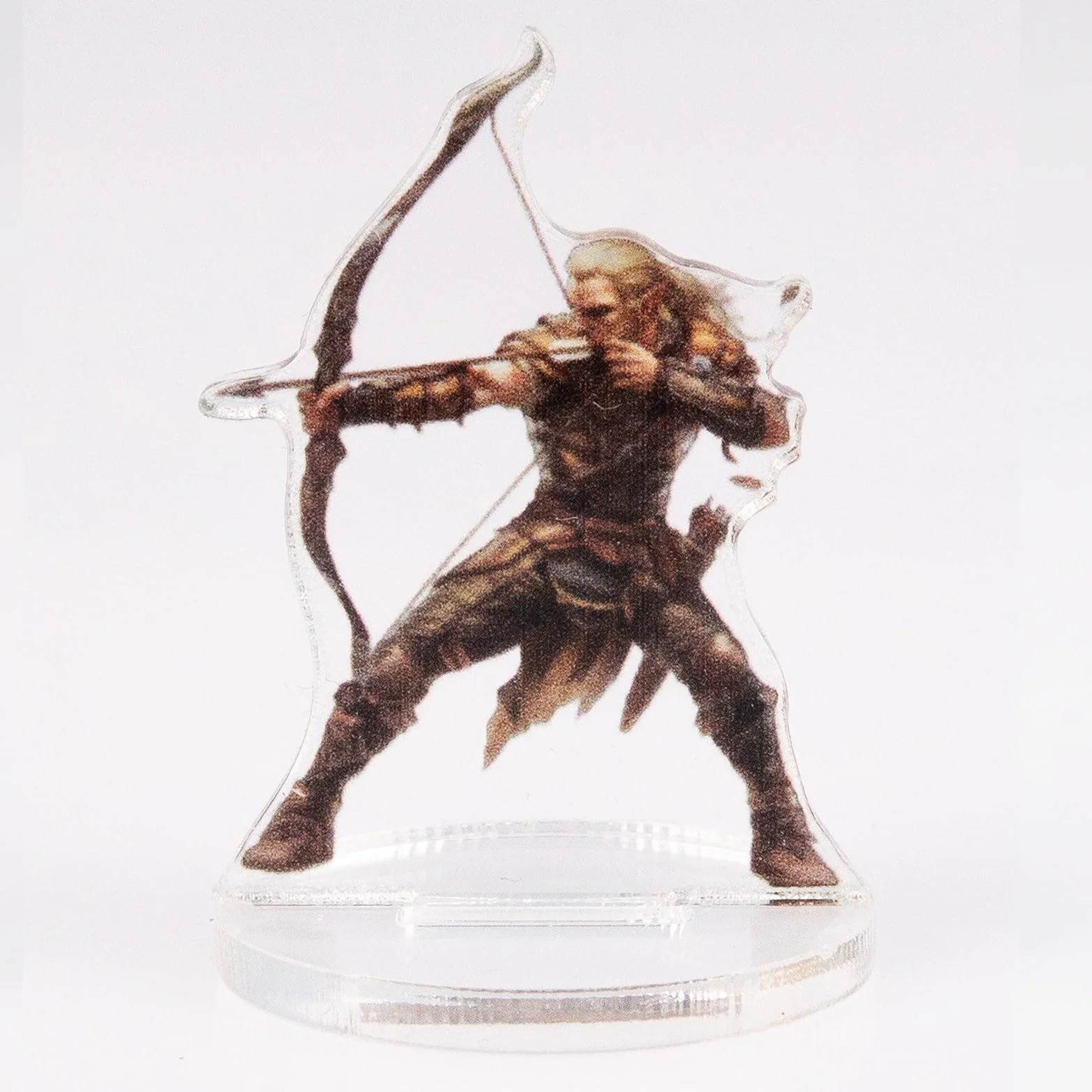 KLIBEN Zestaw 16 miniatur akrylowych dla DND Figurki 2D do Dungeons and Dragons Zestaw startowy D&D 5E Miniatury Plastikowe Role Akcesoria do odgrywania ról, takich jak Pathfinder, Prezenty dla graczy