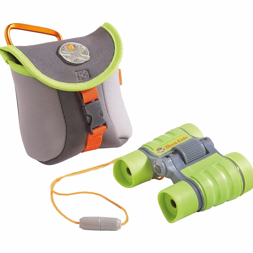 HABA 4132 Terra Kids Binoculars with bag- Magnification 4X