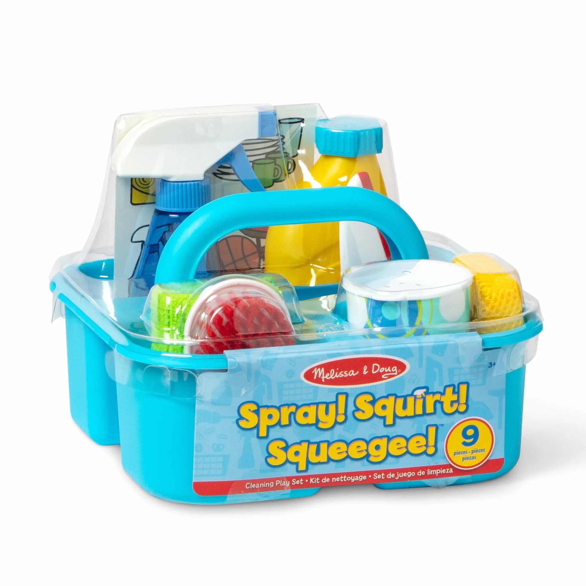 Melissa & Doug – zestaw do sprzątania | zabawa z odgrywaniem ról | zestawy zabawkowe | 3+ | prezent dla chłopca lub dziewczynki