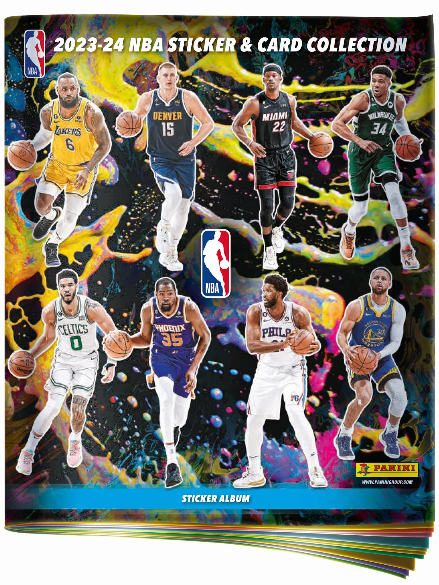 Panini NBA 2023-2024 Ball Basket Album + Organizer na Karty