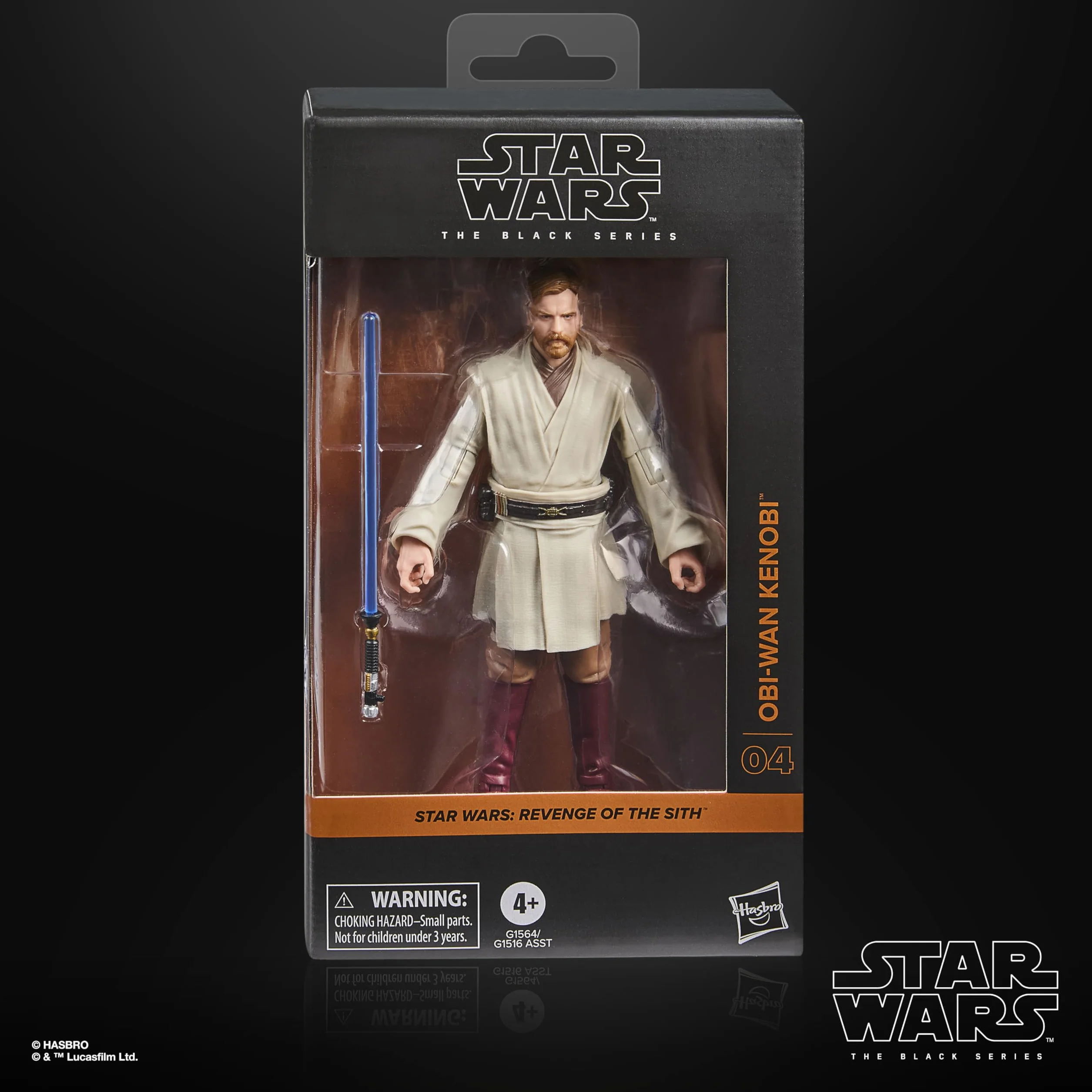 Obi-Wan Kenobi z kolekcji Star Wars The Black Series, wysokiej jakości 15-centymetrowa figurka kolekcjonerska z filmu Gwiezdne wojny: Zemsta Sithów
