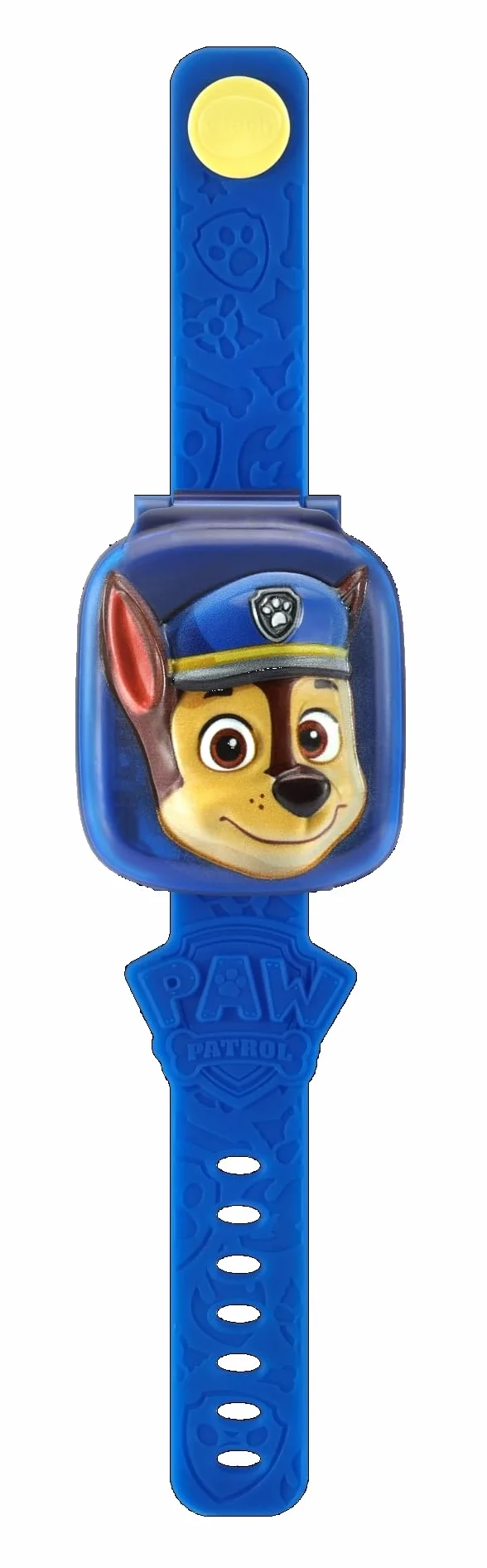 VTech PAW Patrol interaktywny zegarek Chase, zegarek dziecięcy z 4 grami, kolorowy ekran, z głosem Rydera, funkcja budzika i timera, język włoski, baterie w zestawie, 3-7 lat