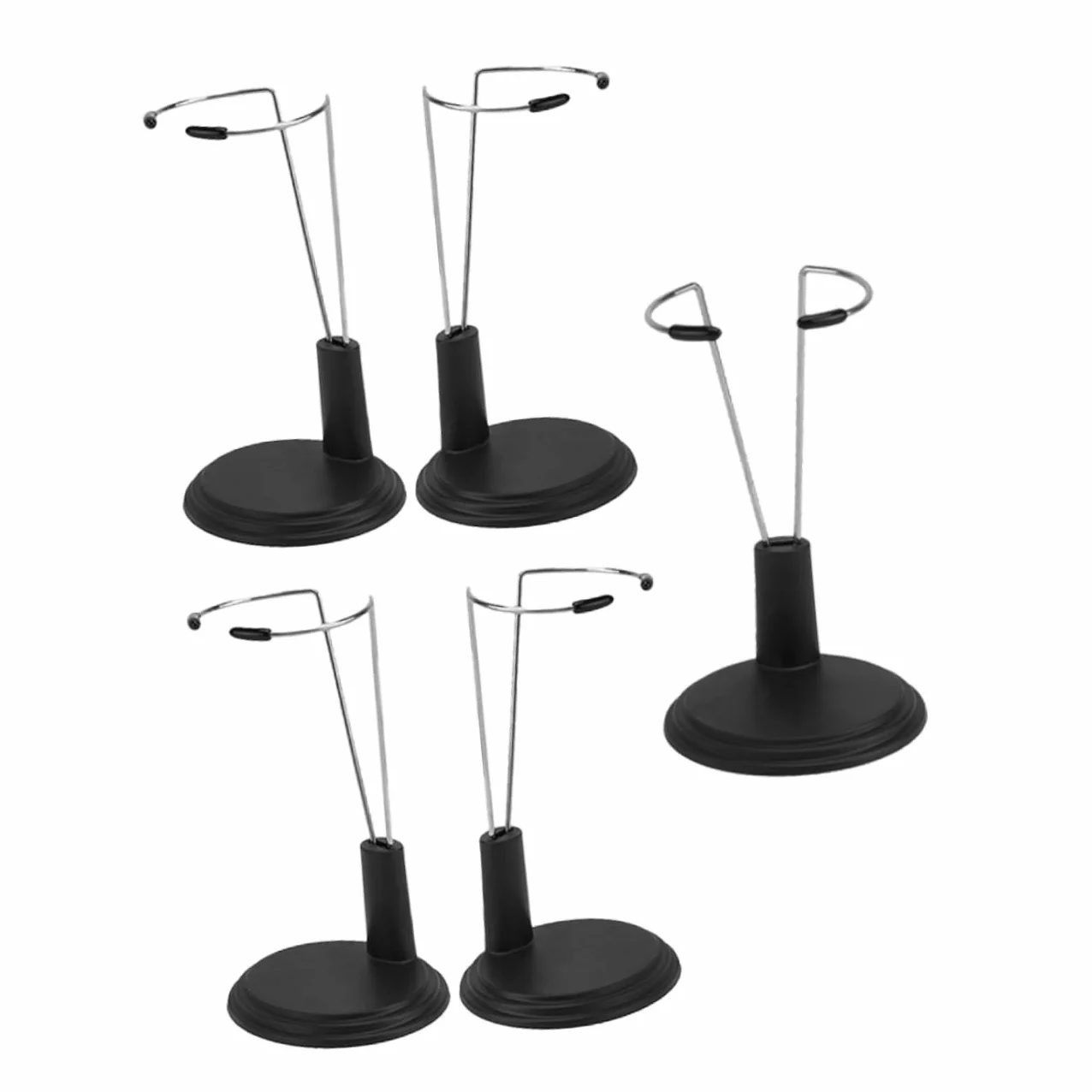 TOYANDONA 5 szt Częściowy Stojak Lightstick i Figurki Czarny Uchwyt Do Ekspozycji i Wsparcia Kemping Outdoor i Kolekcje