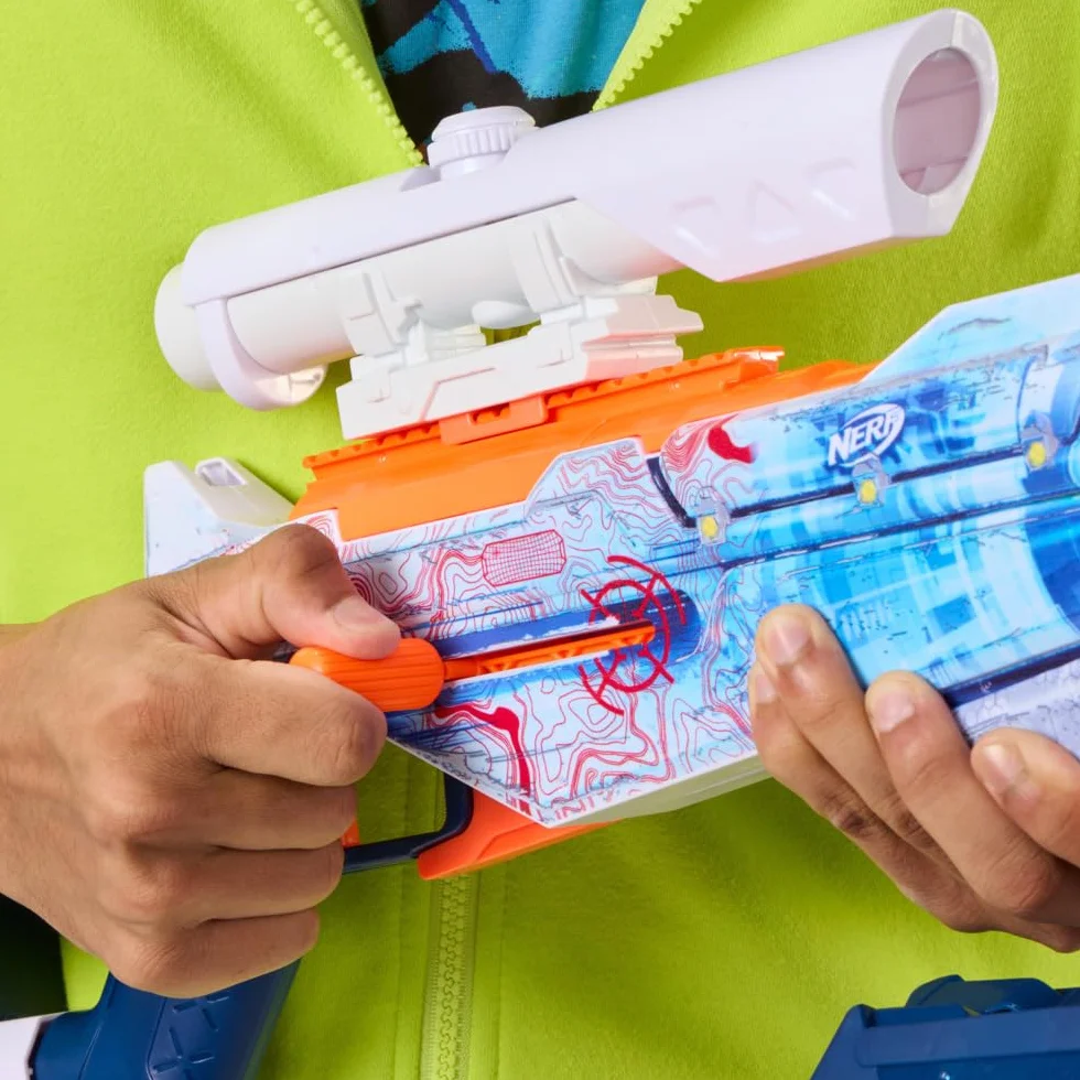 Wyrzutnia Nerf Loadout Arctic Zerostriker i strzałki N1