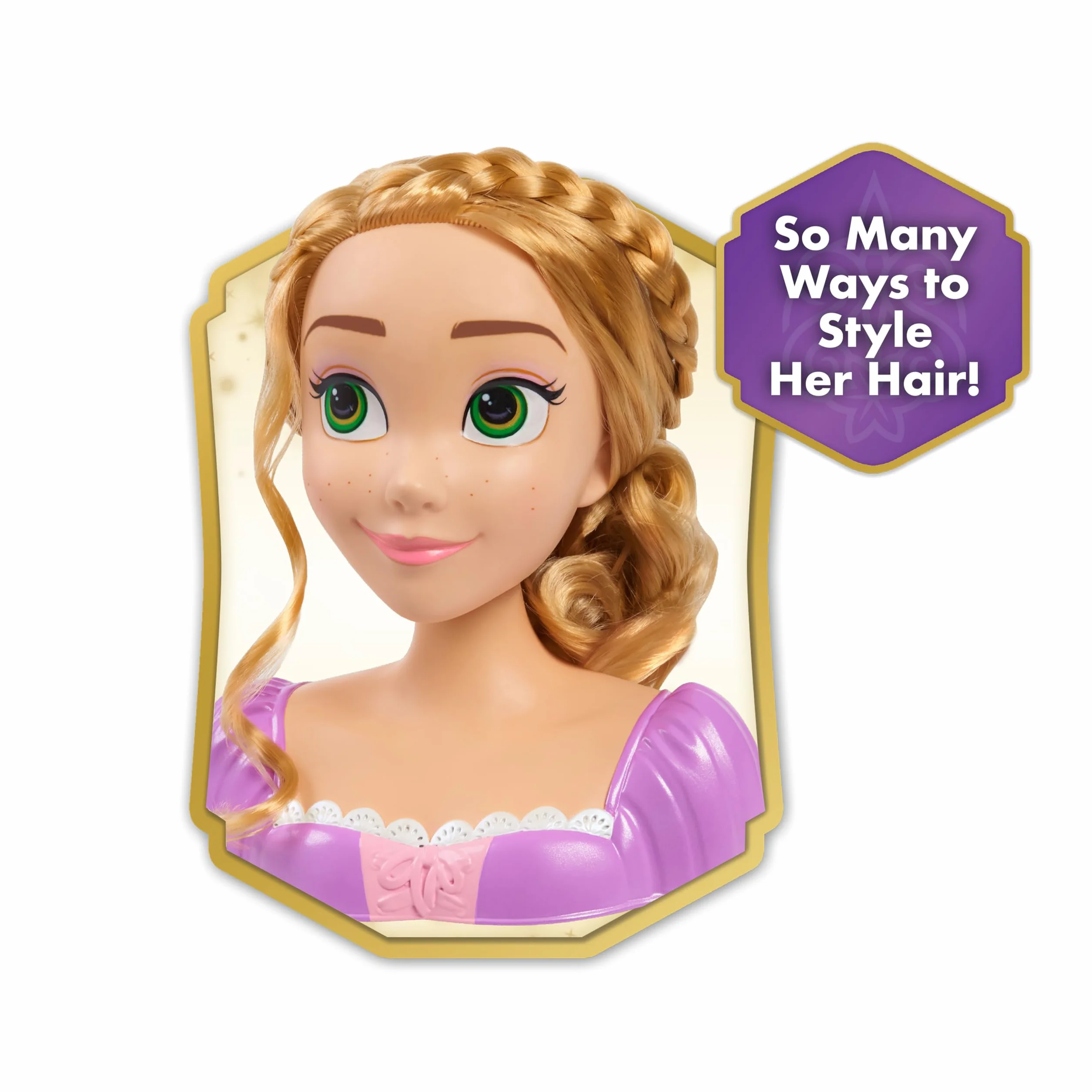 Disney Princess Basic Roszpunka Styling Head