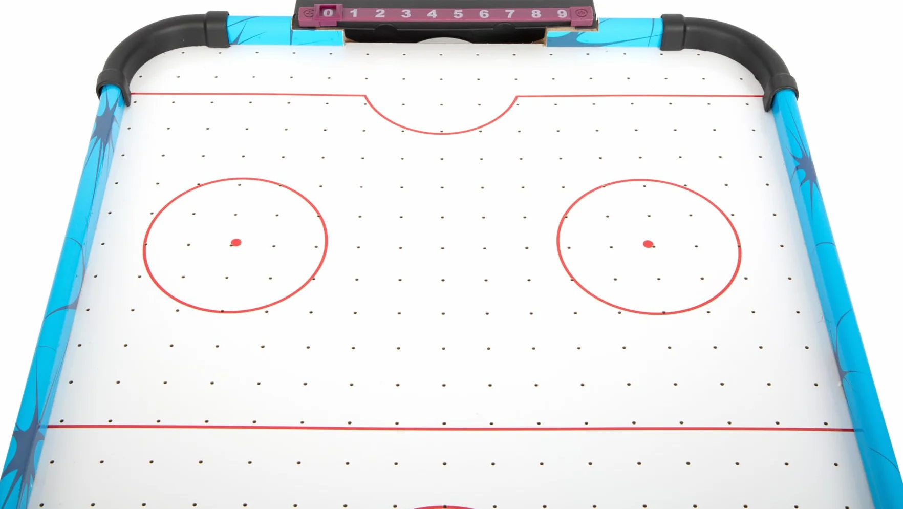 Małe stopy Tisch-Air-Hockey aus Holz und Kunststoff und Compakter Tischaufleger für Speedhockey