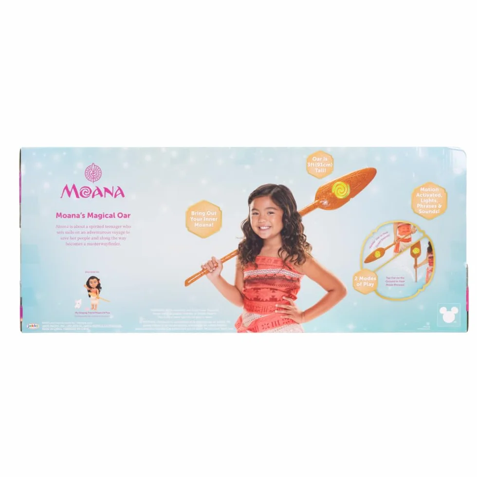 Moana 55484-EU Disney Vaiana/Oceania Magiczne wiosło, zestaw akcesoriów, dla dziewcząt, jeden rozmiar
