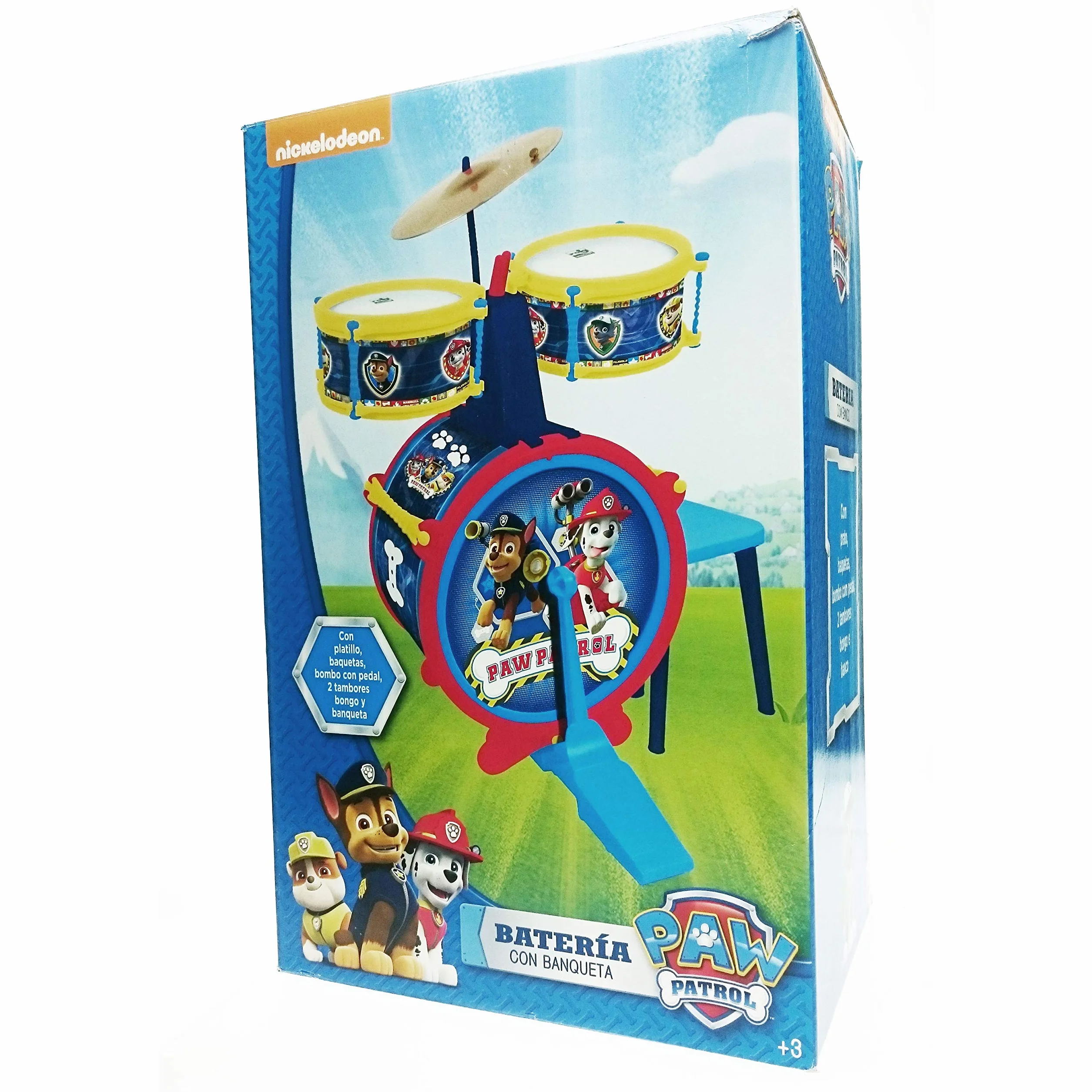 Paw Patrol Perkusja, Wielokolorowy, 2511