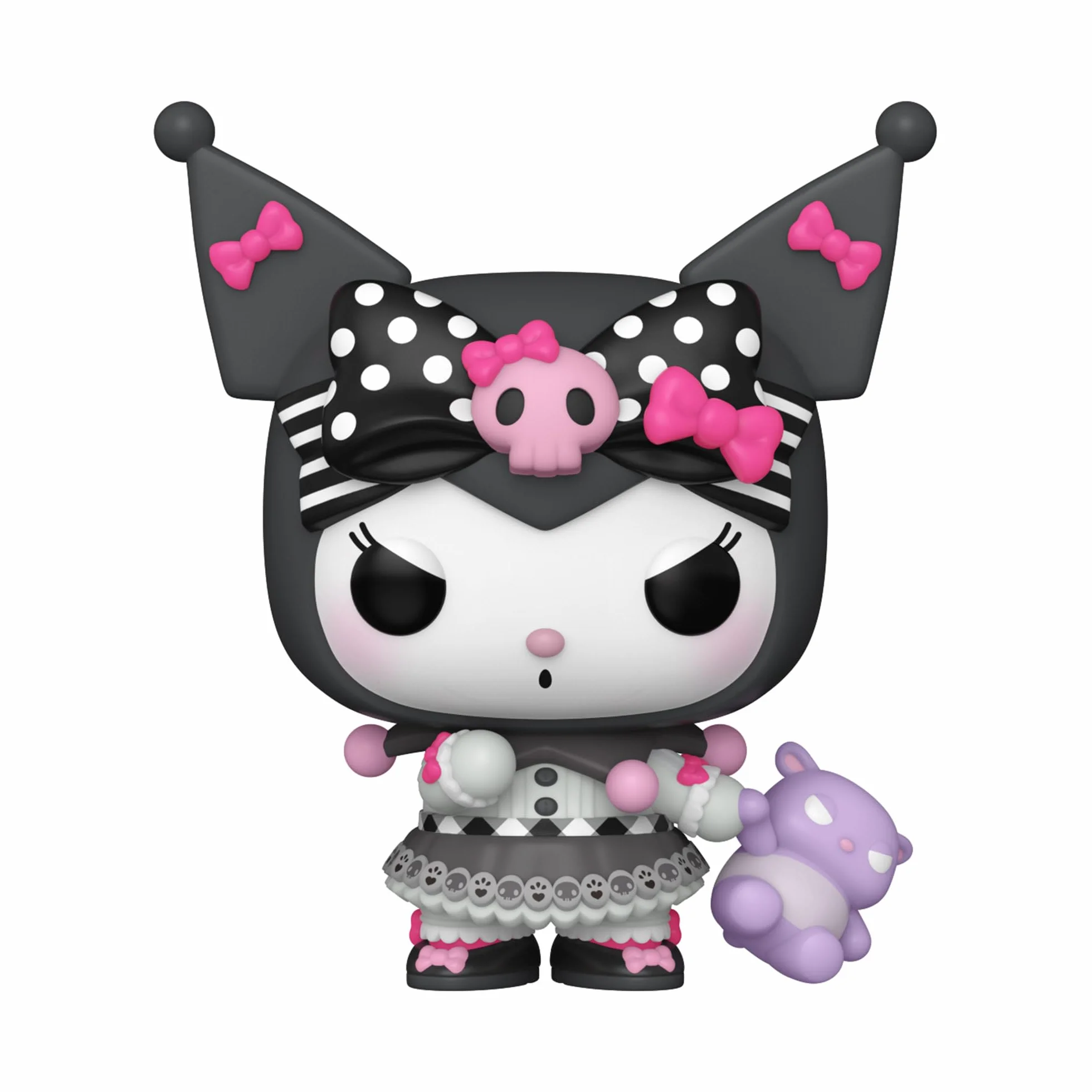 Funko Pop! Sanrio: Hello Kitty - (Kuromi + 20th) - Kuromi - (S Pieces) - Figurka kolekcjonerska winylowa - pomysł na prezent, oficjalny towar - zabawki dla dzieci i dorosłych - Anime Fans