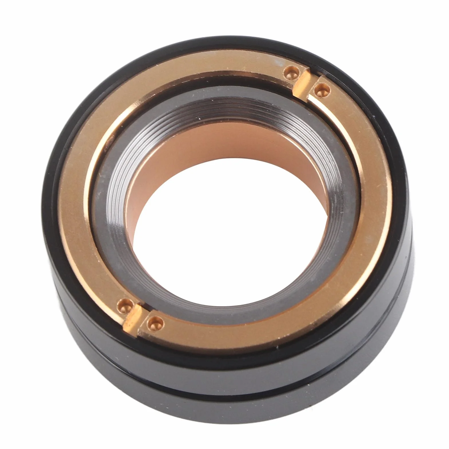 Metalowe Pierścienie Fidget Toy Stress Relief dla Dorosłych, Przenośne Pierścienie Magnetyczne, Zmniejsz Ciśnienie i Niepokój, Łatwy do Gry, Noś Podczas Podróży