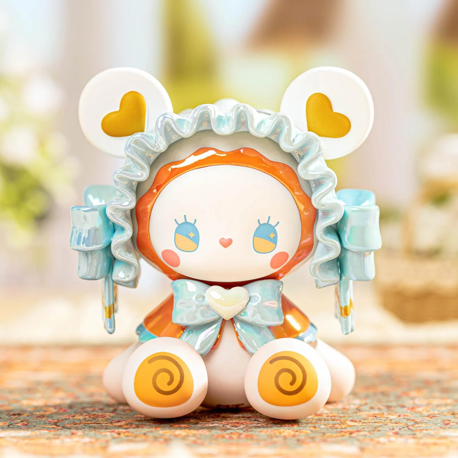 Blumax Emma Secret Forest Tea Party pudełko na herbatę w różnych kolorach – 1 losowa figurka (9 cm), figurka kolekcjonerska Kawaii Mystery, 8 wzorów + 1 rzadka rzadka rzadka