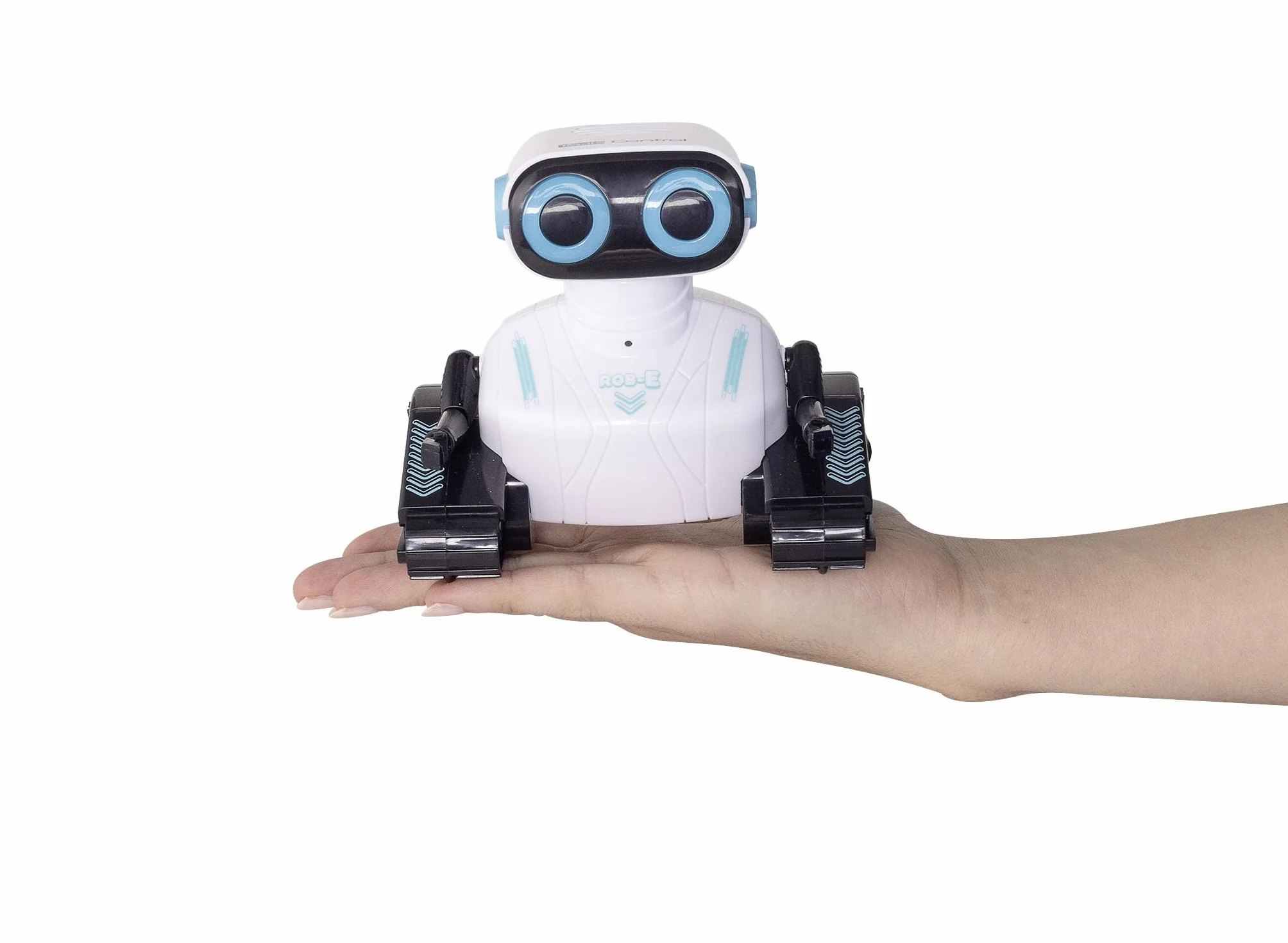 Revell Control 24702 RC Robot Rob-E I Programowalne funkcje I Światła LED i dźwięki I z precyzyjną kontrolą podczerwieni I 37 cm długości