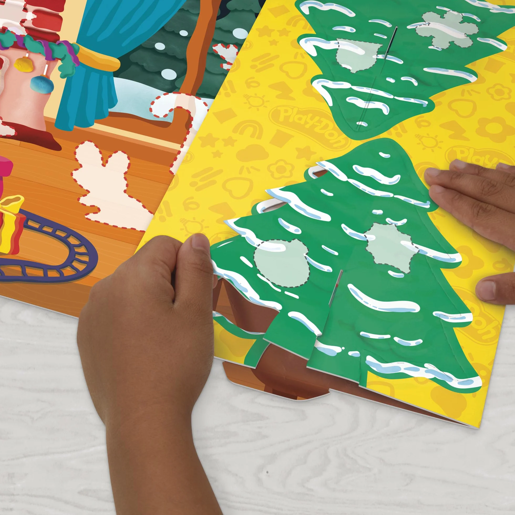 Świąteczny kalendarz adwentowy Play-Doh dla dzieci