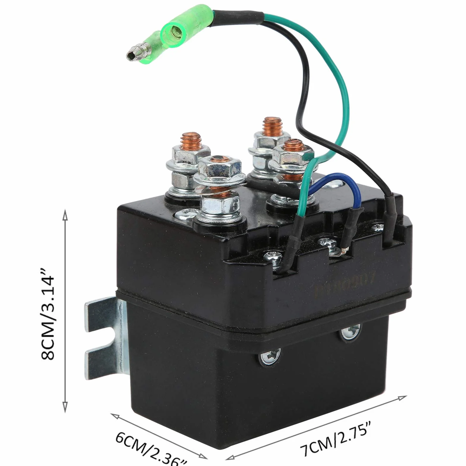 Badfor Lands Cewka Wciągarki, Cewka Wciągarki 12v Do Wciągarek 1500-5000lb ATV UTV Stycznik Stycznika Elektromagnetycznego Przekaźnika Cewki Wciągarki