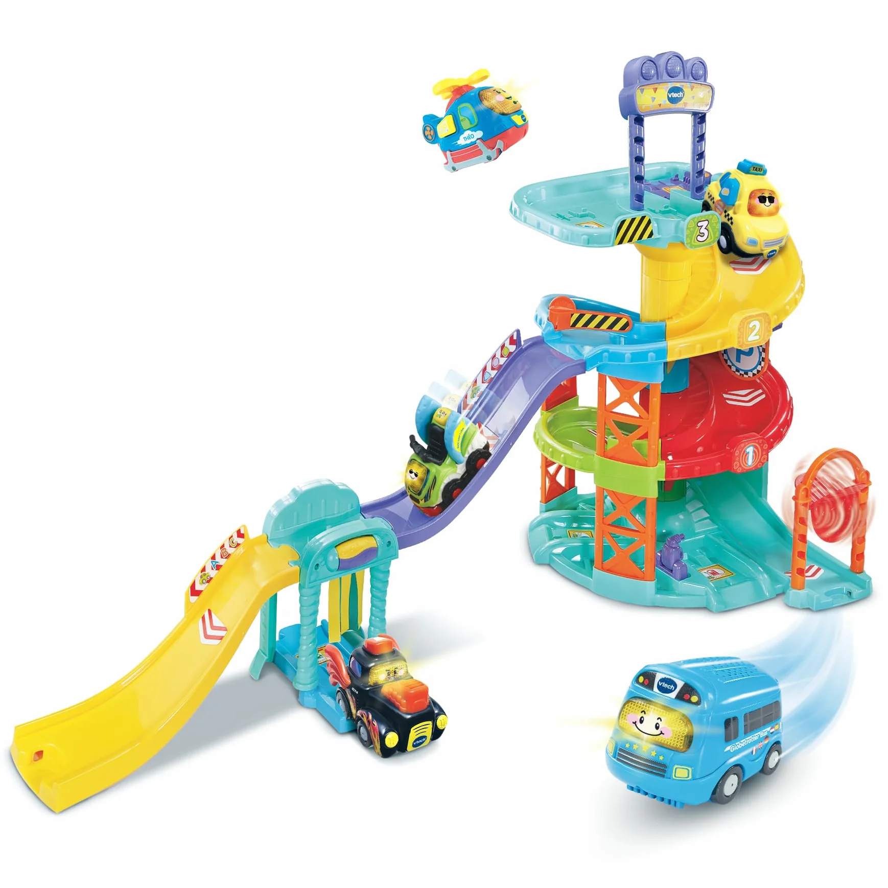 Tut Tut Baby Flitzer – parking w zestawie wielojęzyczny flitzer