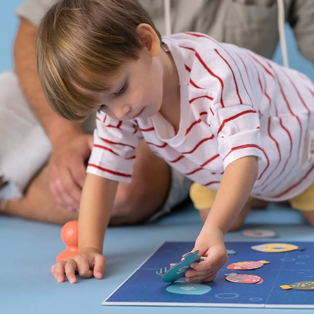 Taf Toys My First Magnetic Fishing Game. Double-Sided Fish Board Game. 6 in 1 Educational Toy for Toddlers. Catch, Count, Sort Fun. Gift Suitable for Boys & Girls 1 Year Old +