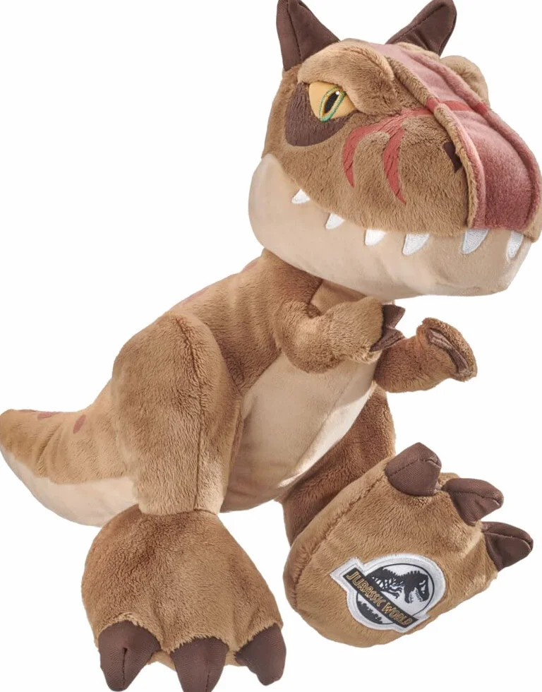 Schmidt Spiele Jurassic World Pluszak Dinozaur, Brązowy, 27 cm