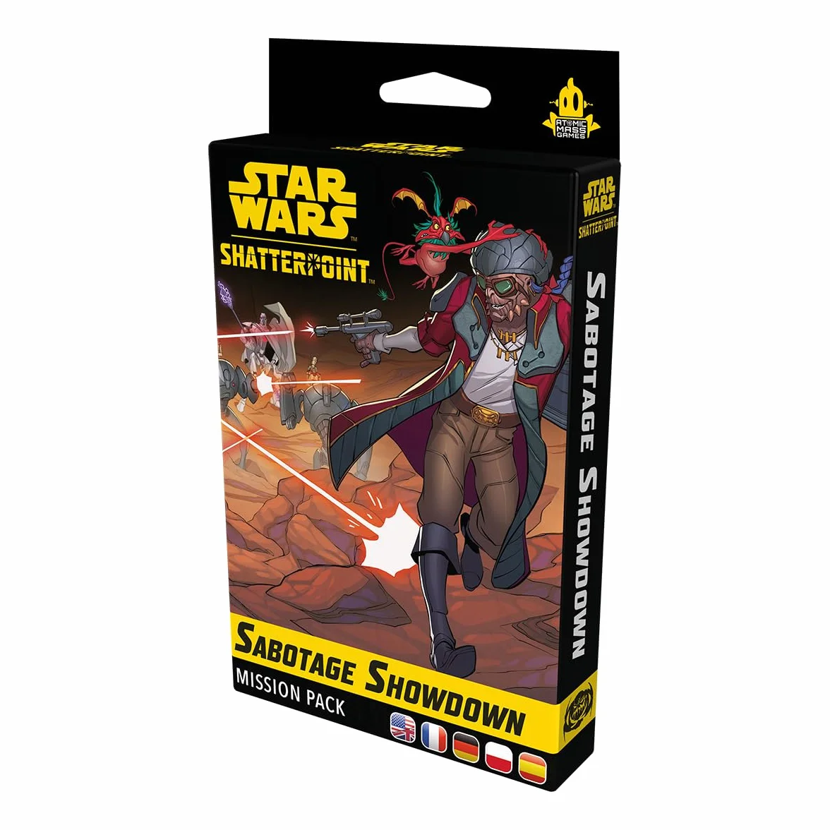 Atomic Mass Games | Star Wars Shatterpoint Sabotage Showdown Mission Pack | Mission Expansion For Star Wars Shatterpoint Miniatures Game | 2 Players | 90 Minutes