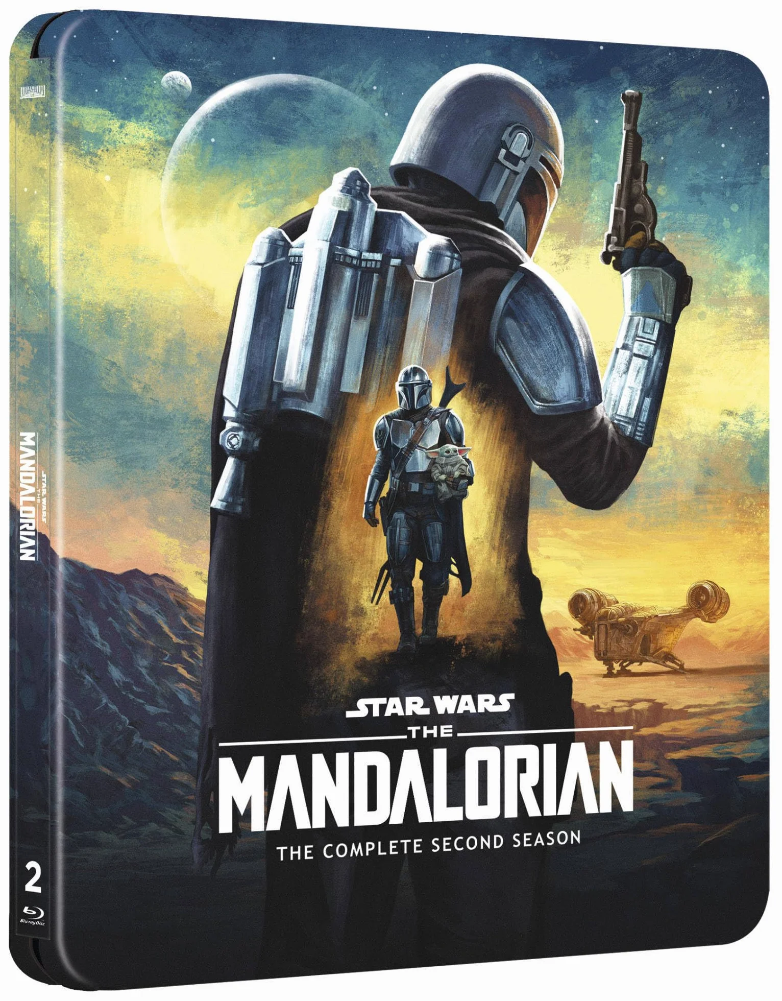 Mandalorian: Kompletny drugi sezon limitowana edycja Steelbook