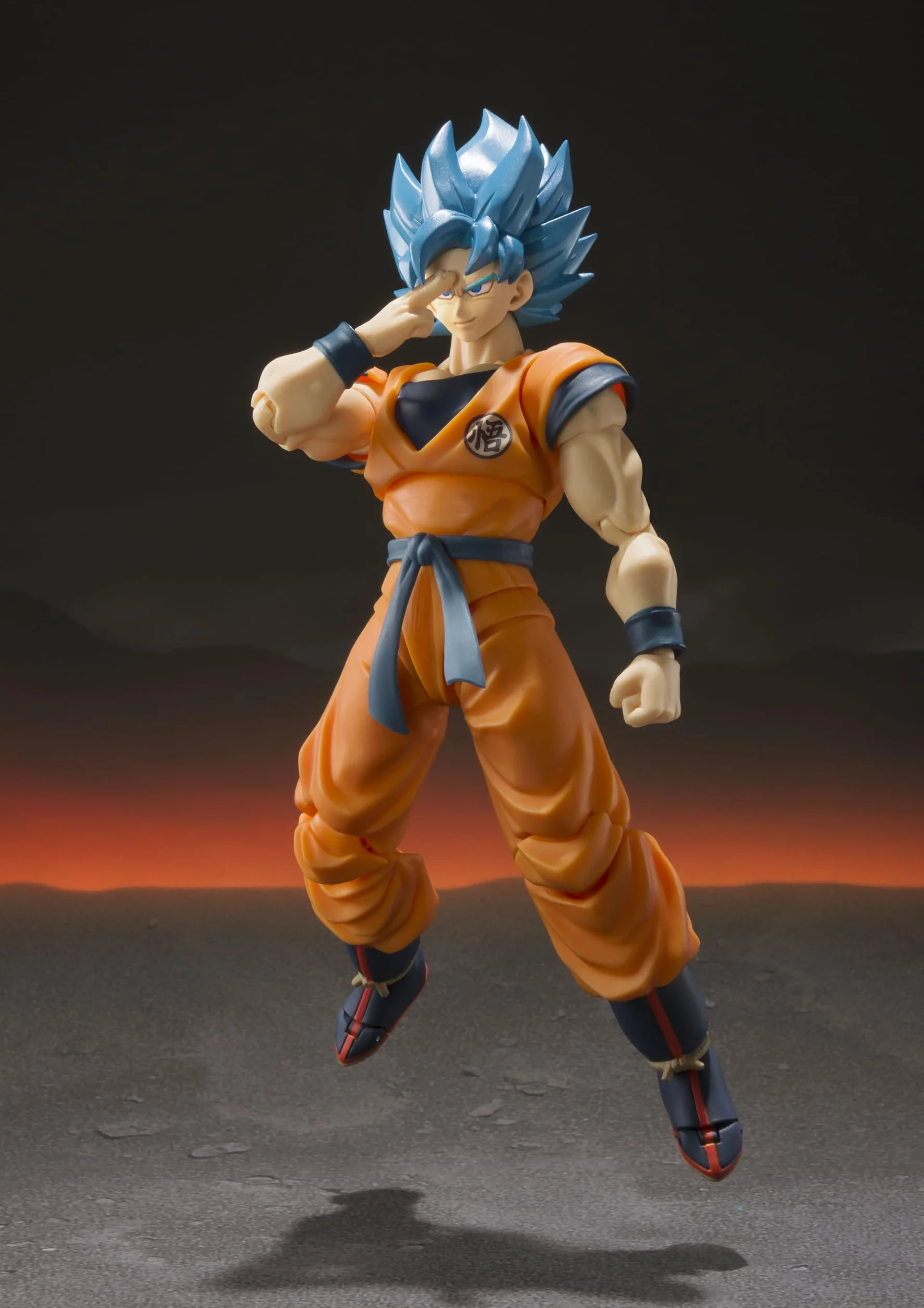 Bandai Tamashii Nations Dragon Ball Super Broly Figurka S.H. Figuarts Super Saiyan God Goku 14 cm