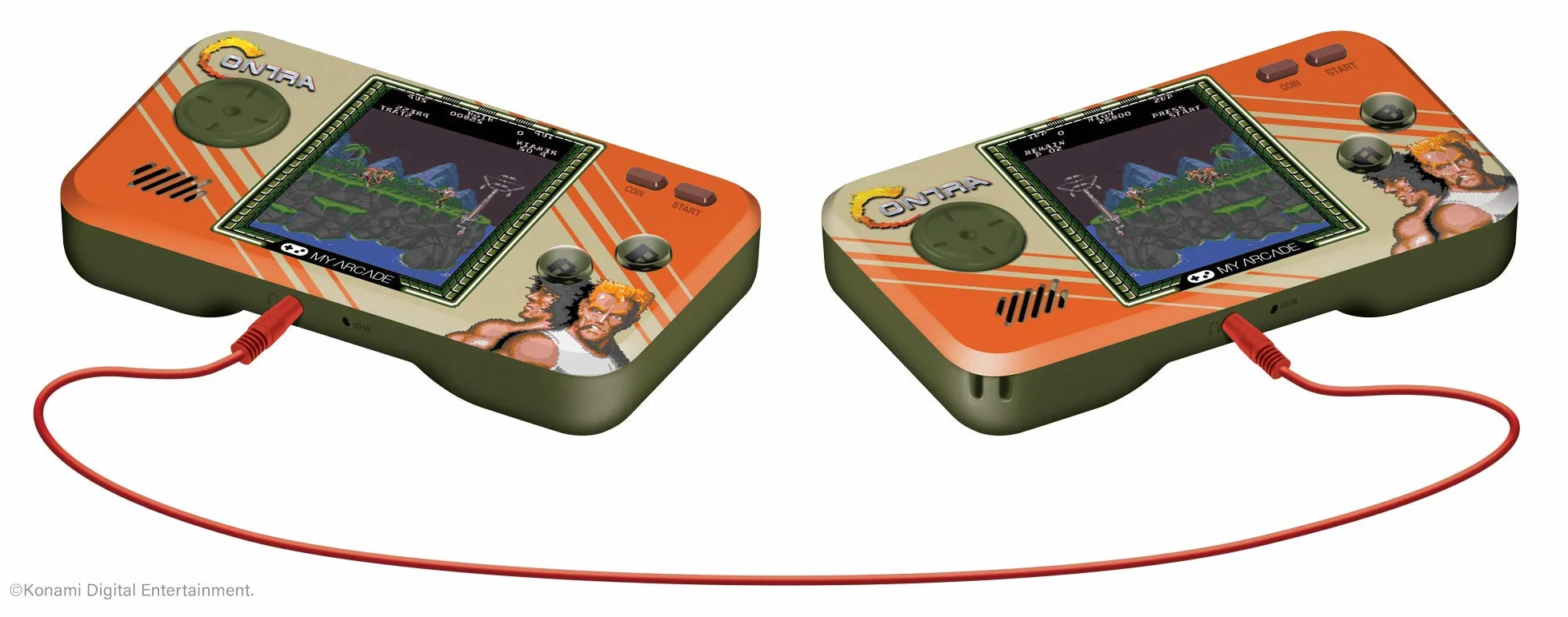 My Arcade DGUNL-3281 Contra kieszonkowy przenośny system gier