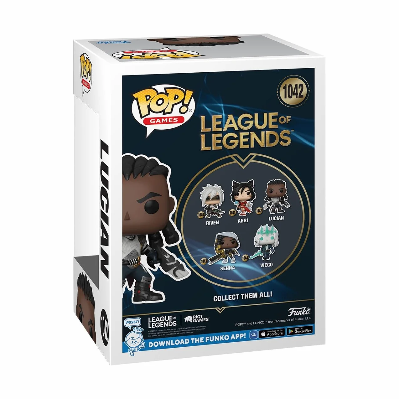 Funko POP! Gry: LOL - Lucian - League Of Legends - Figurka winylowa do kolekcjonowania - pomysł na prezent - Oficjalny towar - Zabawki dla dzieci i dorosłych - Gry wideo Fani