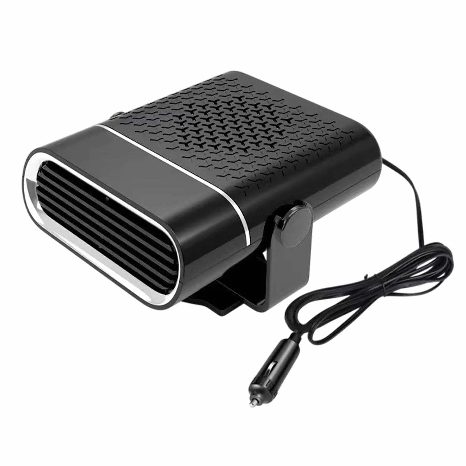 Wentylator grzejnika samochodowego, samoprzylepny 12V 24V odparowywacz samochodowy elektryczny ogrzewacz, odparowywacz wnętrza samochodu, obrotowy ogrzewacz oczyszczający powietrze wnętrza samochodu