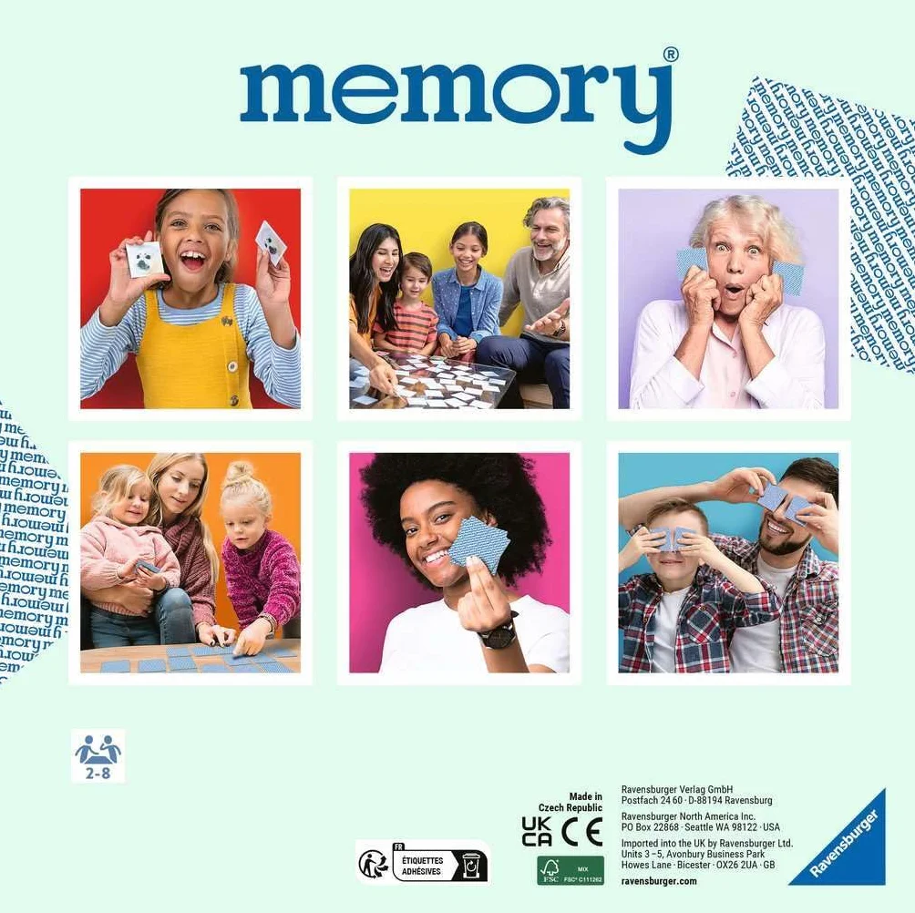 memory® Bluey - Gesellschaftsspiel & Brettspiel ab 3 Jahre
