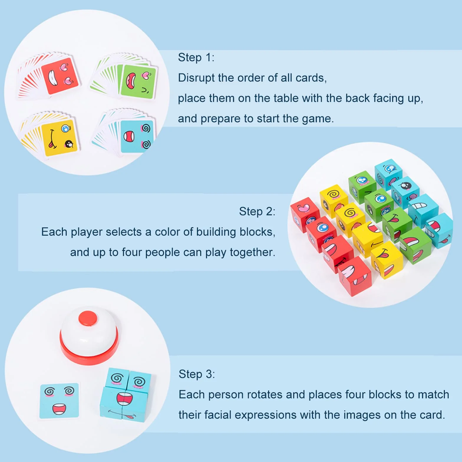 Drewniane puzzle z wyrazem twarzy gry Montessori Puzzle dla dzieci 3 lata zabawki edukacyjne kostka gra w kostkę emocje zabawki Expression interaktywne puzzle budowanie dla wieku 3 4 5 6 lat