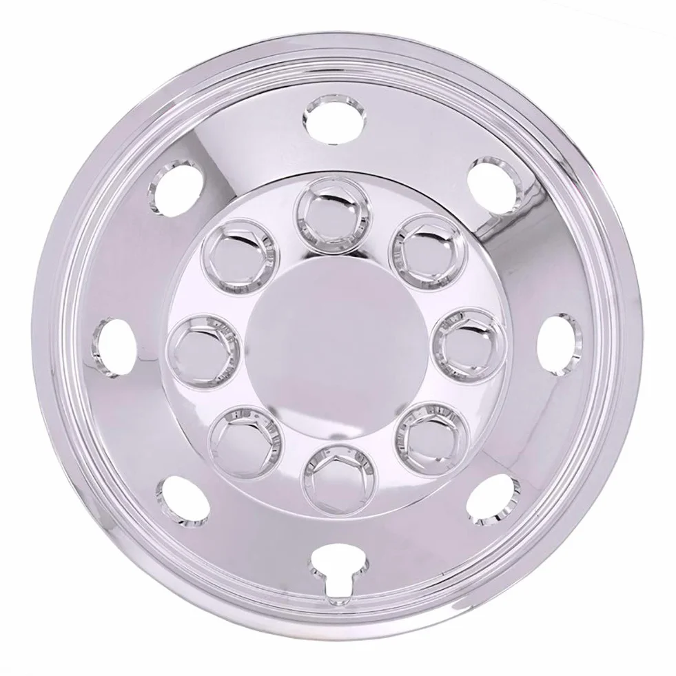 Auto-Style Zestaw Kołpaków Ozdobnych, Srebrny, 15"