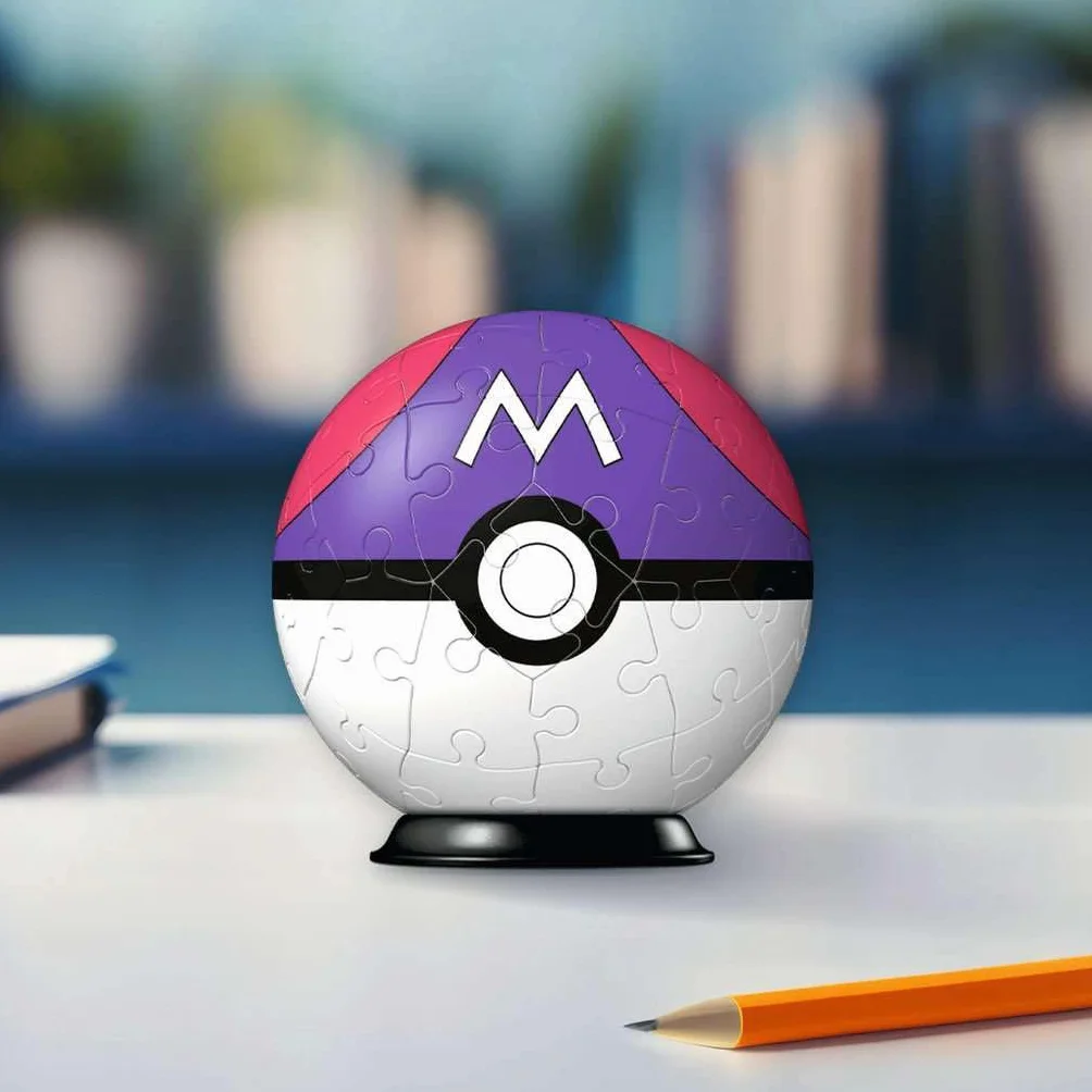 Puzzle 3D Kula: Pokemon Master Ball