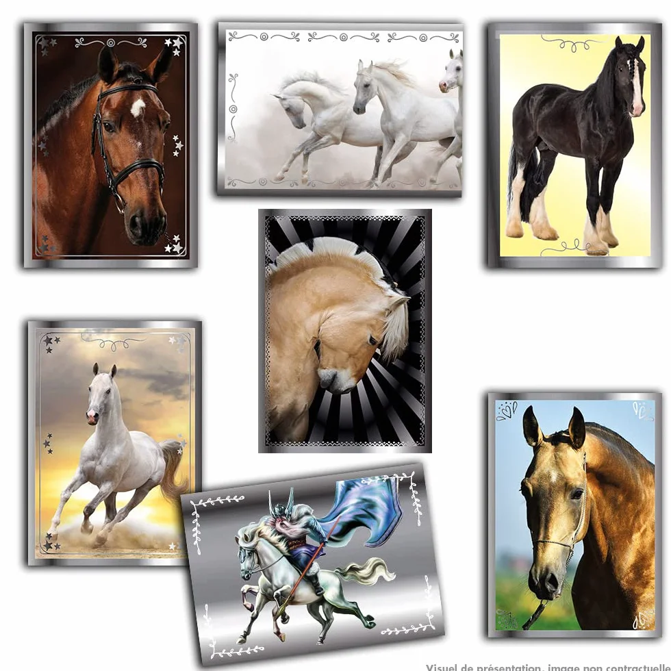 Panini konie 2023 Pudełko 36 kieszeni, 004626BOX36F