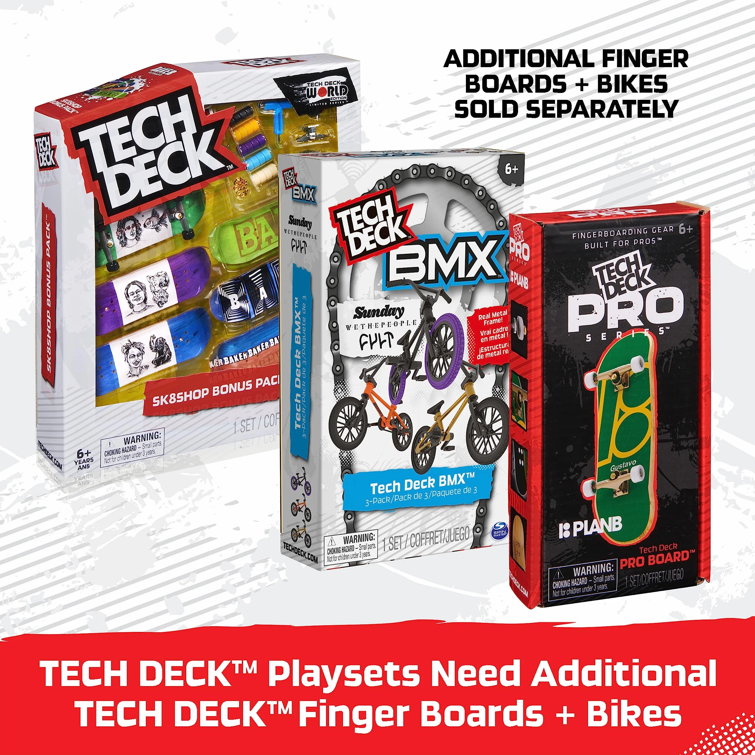 Tech Deck Tech Deck Zabawka, Wielokolorowy, Od 6 lat