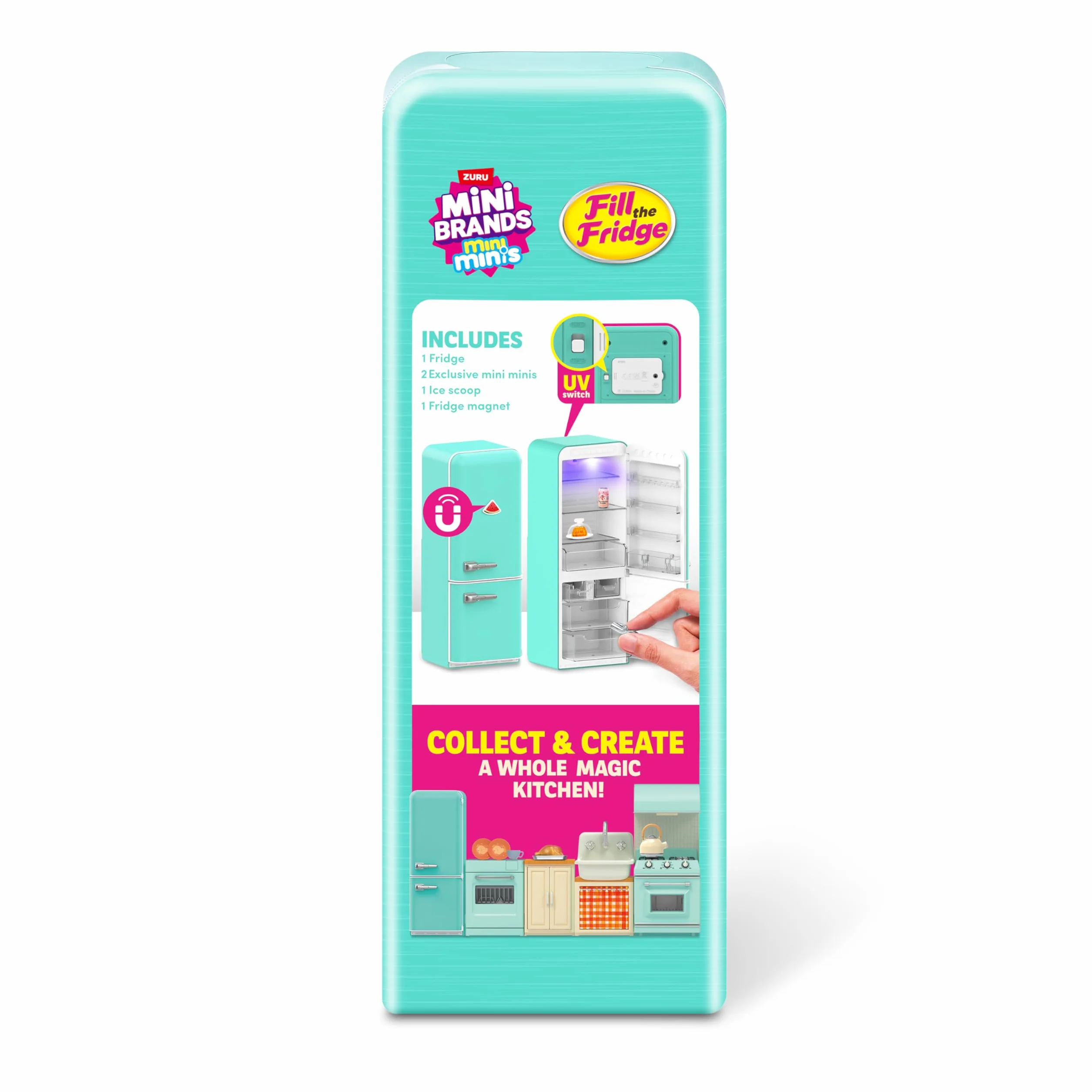 Mini Brands Wypełnij lodówkę PLAYSET-Series 1-Shrink Wrap, 77673