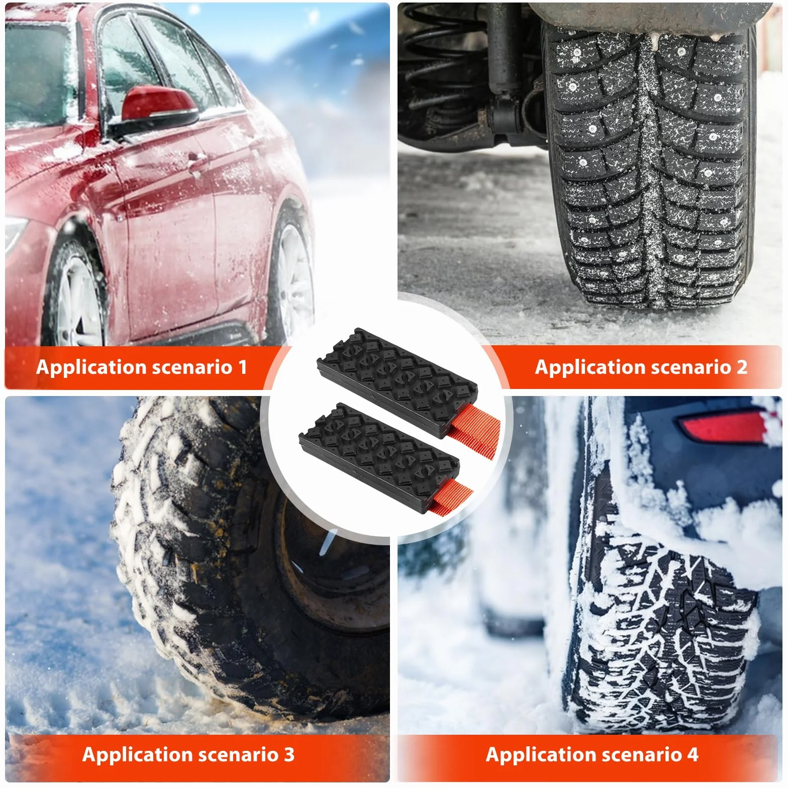 Bordeag Łańcuch do opon samochodowych, pomoc przy ruszaniu, pomoc przy ruszaniu w przyczepność, pomoc przy ruszaniu, blachy piaskowe, offroad, łańcuchy śniegowe, mata trakcyjna, urządzenie do