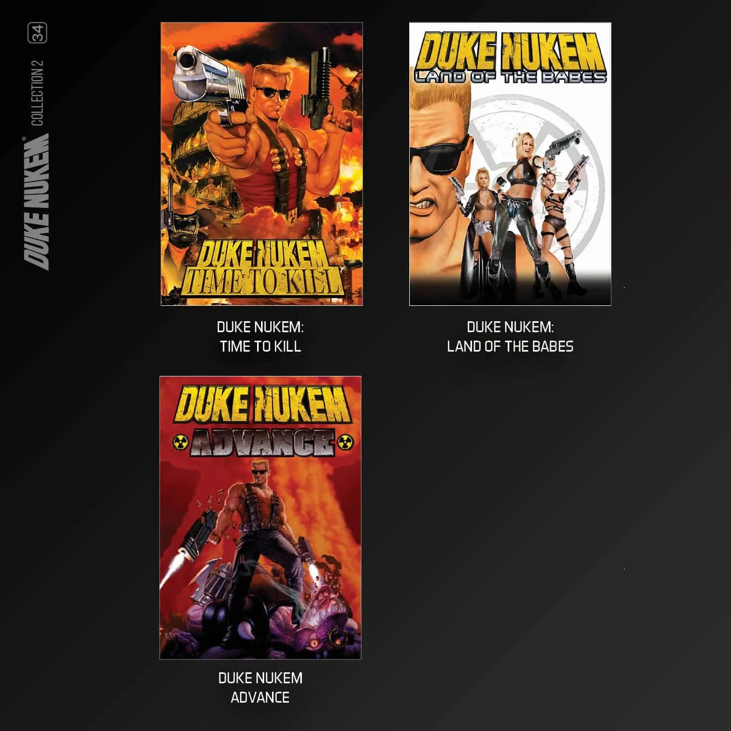 Blaze Entertainment Blaze Evercade Czerwony Wózek 34 — Duke Nukem Col. 2