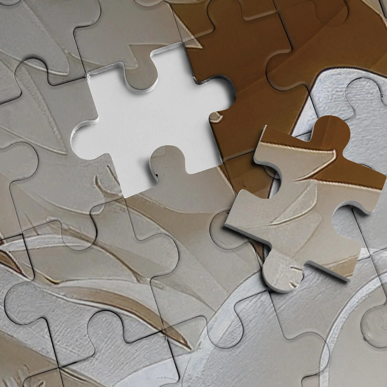 Puzzle 3D z motywem sowy, wycinane z papieru, 1000 elementów dla dorosłych, biały ptak, dżungla, zwierzę, trudne puzzle, twarde puzzle do dekoracji rodzinnych