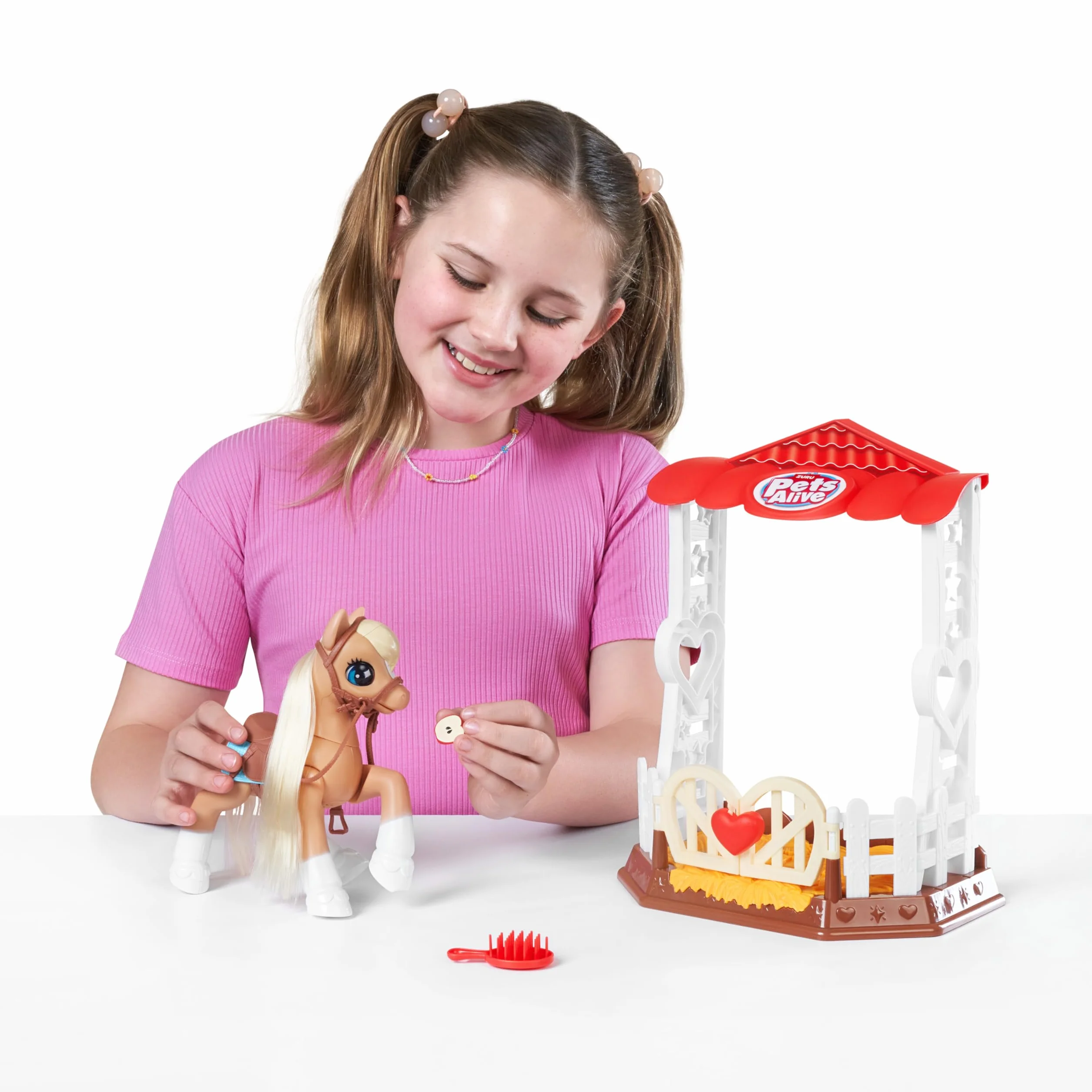 Pets Alive My Magical Pony i stabilny interaktywny robot zabawkowy zasilany baterią od ZURU