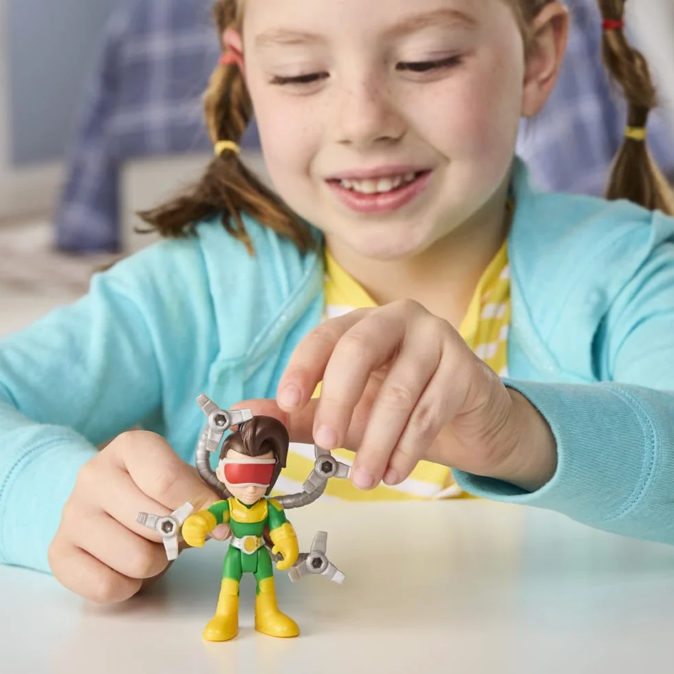 Doc Ock z serialu ""Spidey i super-kumple"" Marvela, zabawka z dodatkiem, figurki w skali 7,6 cm, zabawki z superbohaterami dla dzieci, wiek: od 3 lat