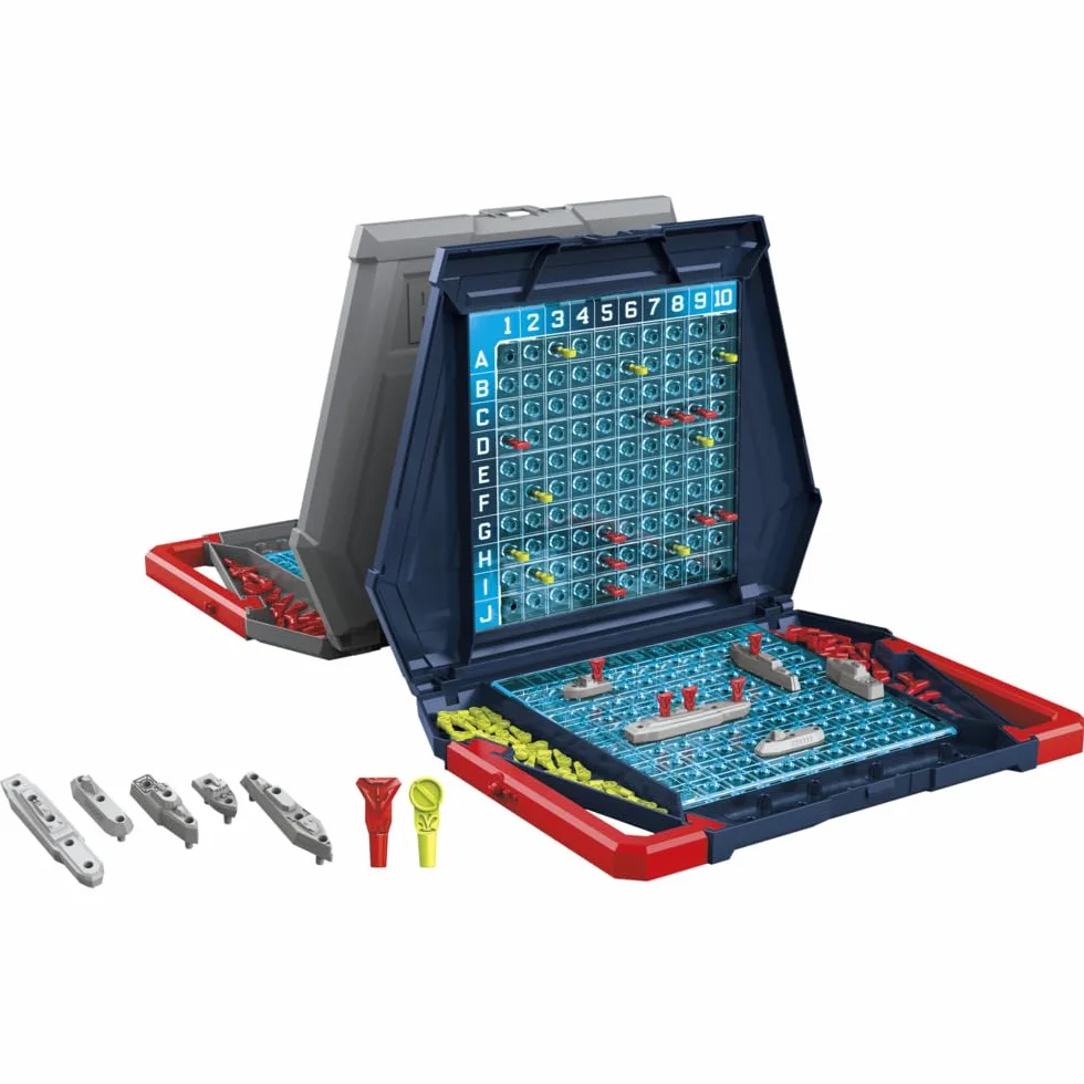 Hasbro Gaming Klasyczna strategiczna gra planszowa Bitwa morska