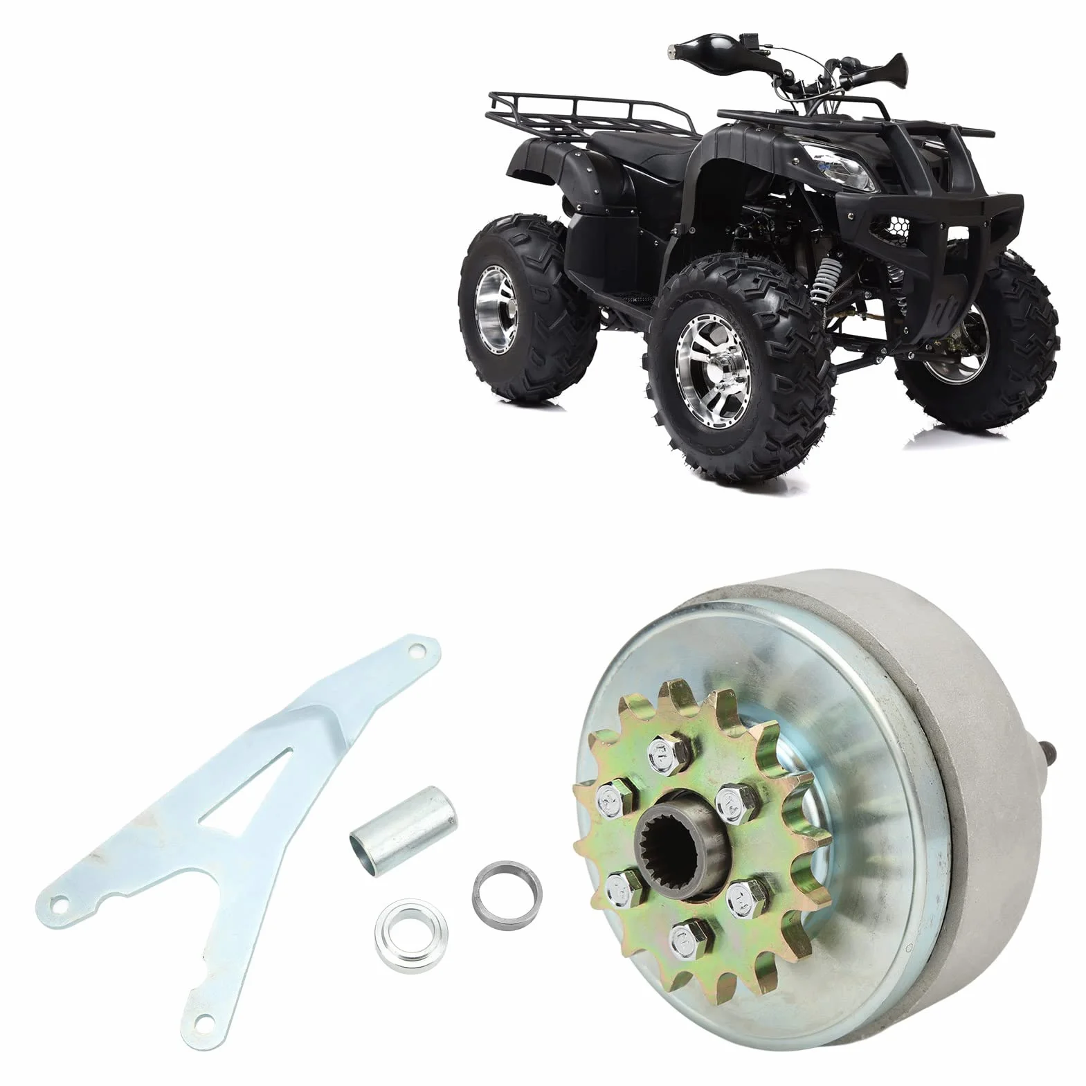 Odwrotna skrzynia biegów zmiany biegów, odporna na zużycie zębatka wału koła dla GY6 150cc 200cc ATV UTV Go Kart Quad