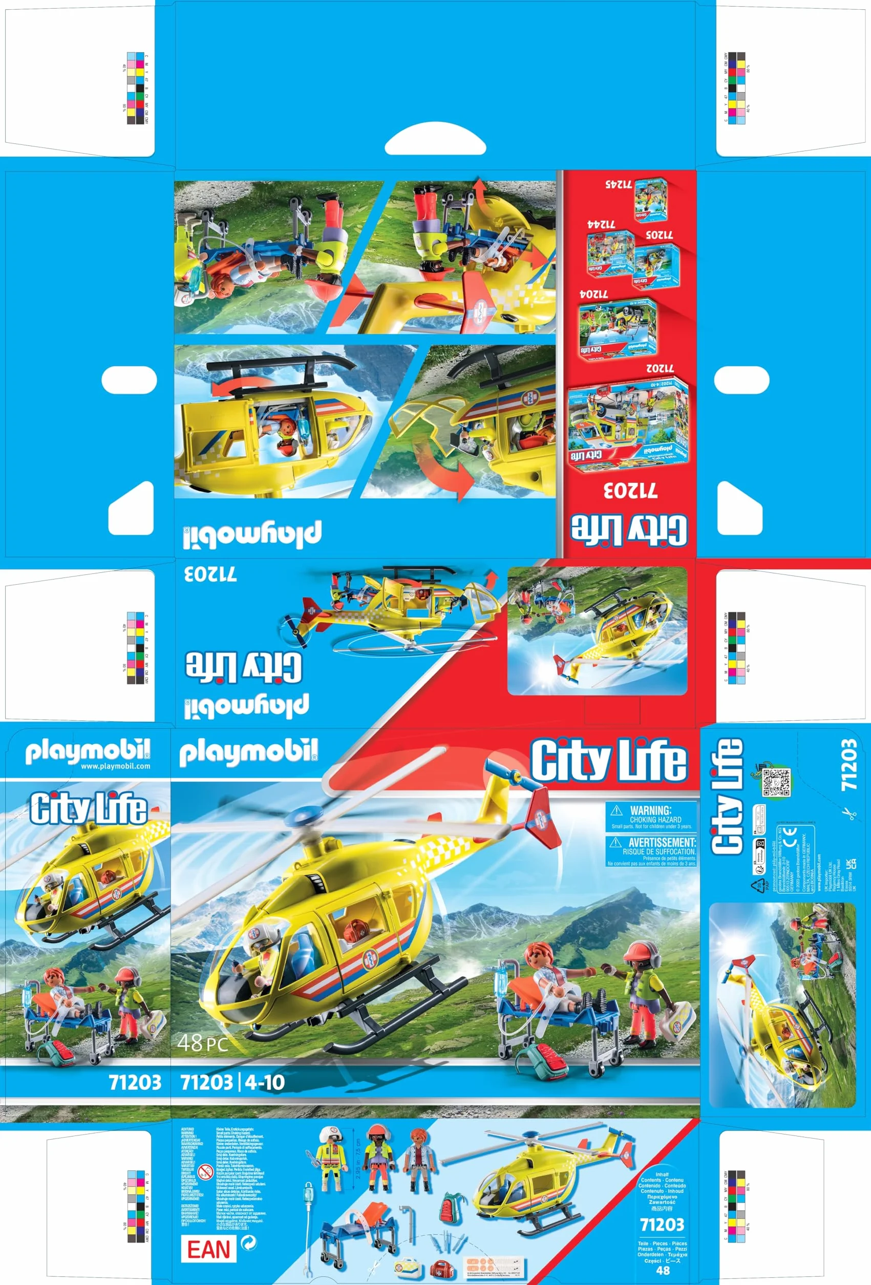 PLAYMOBIL City Life 71203 Helikopter ratunkowy, od 4 lat