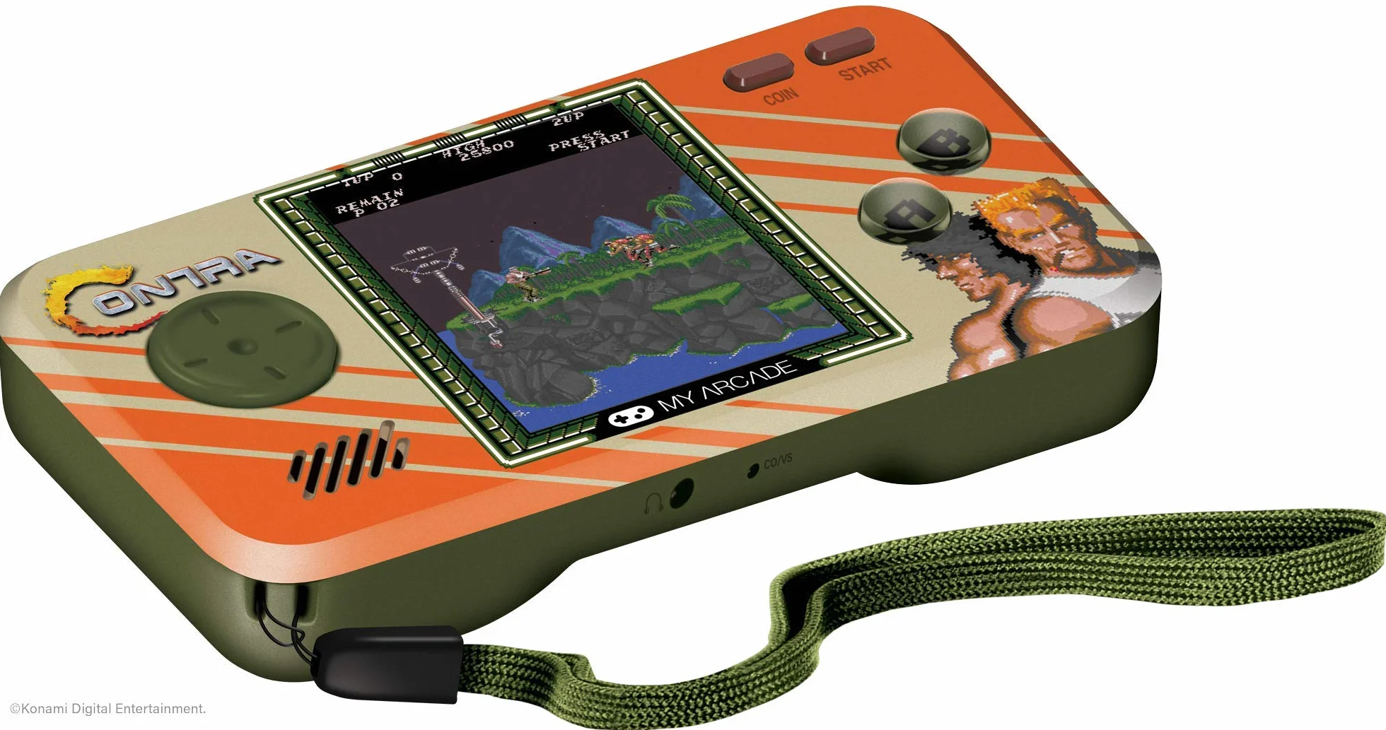 My Arcade DGUNL-3281 Contra kieszonkowy przenośny system gier
