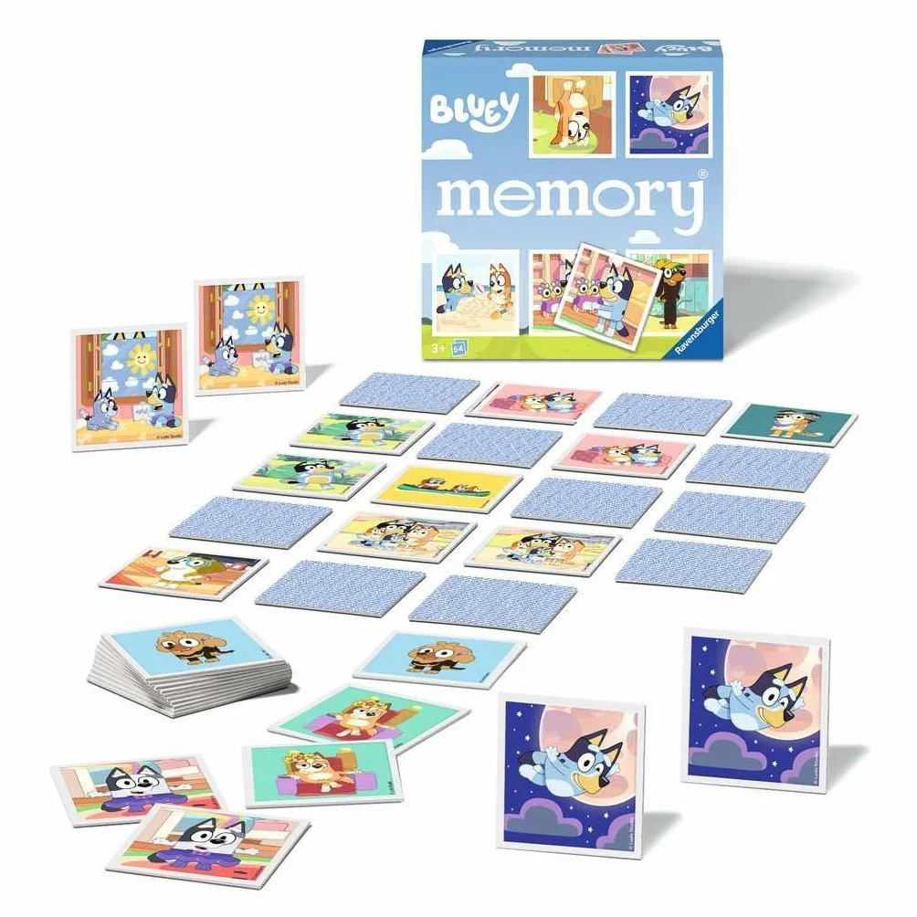memory® Bluey - Gesellschaftsspiel & Brettspiel ab 3 Jahre