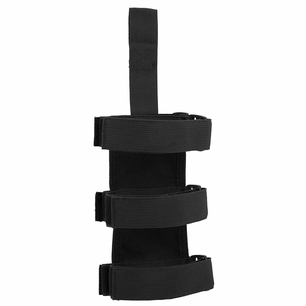 Pasek gaśnicy, Auto gaśnica samochodowa Uchwyt mocujący pasek regulowany pasek pasuje dla Wrangler TJ YJ JK CJ(Black)