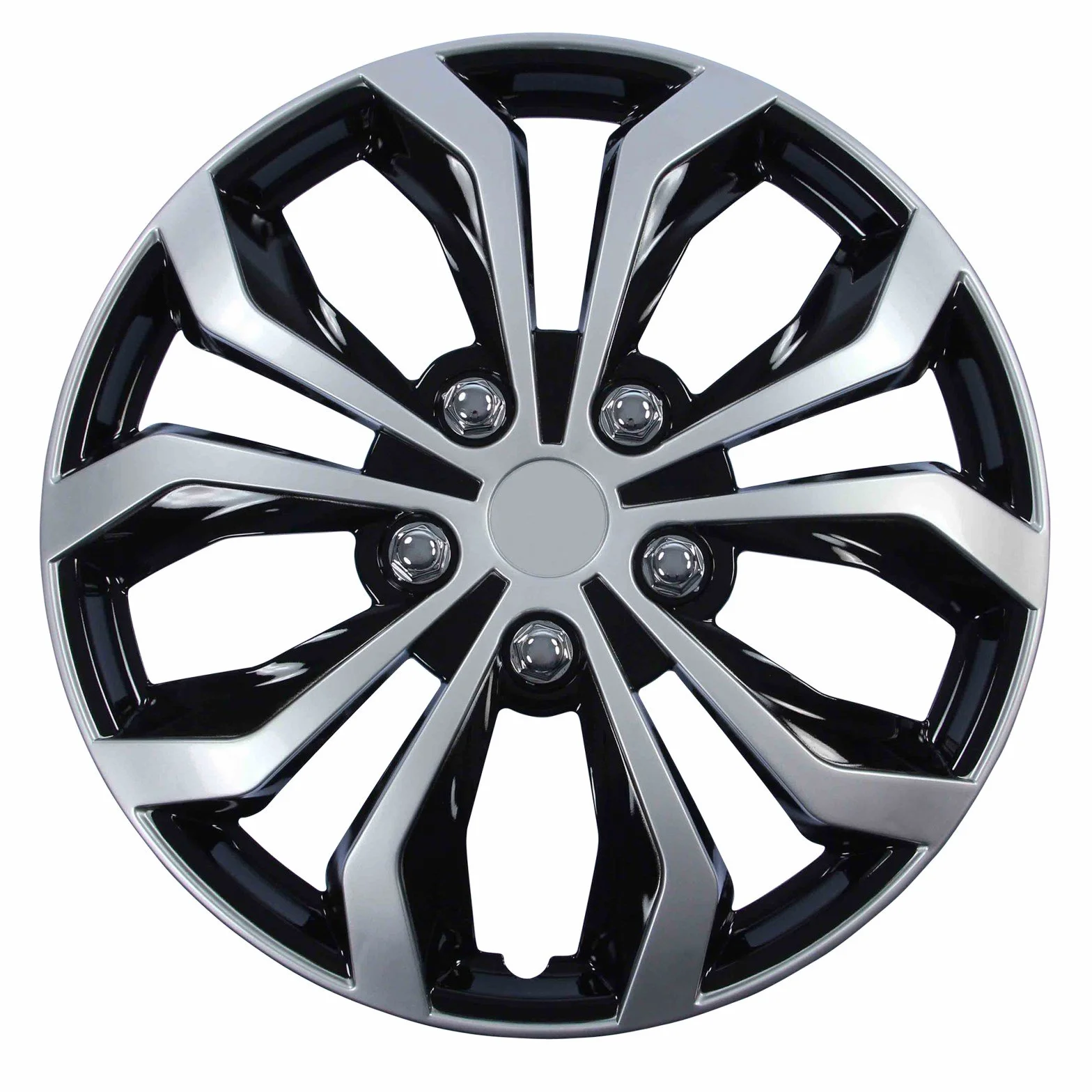 Cartrend Dayton Czarno-Srebrny 16 Cali (4 X Uniwersalne Kołpaki)