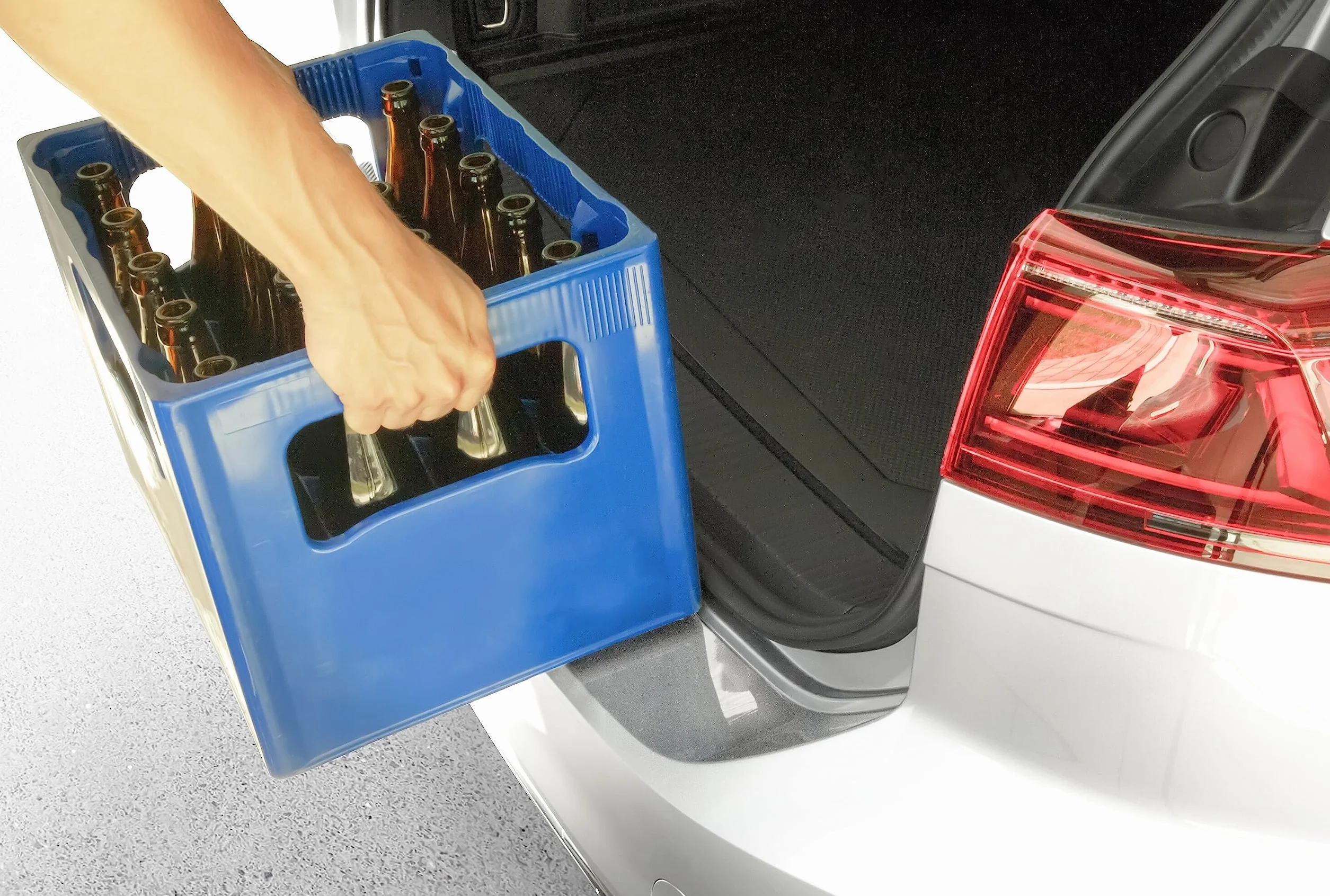 uProtect folia ochronna na krawędź załadunkową kompatybilny z Kia Sportage 5 (V) NQ5 I 2021-2026 - ochrona przed zarysowaniami, folia ochronna na lakier - przezroczysty błyszczący